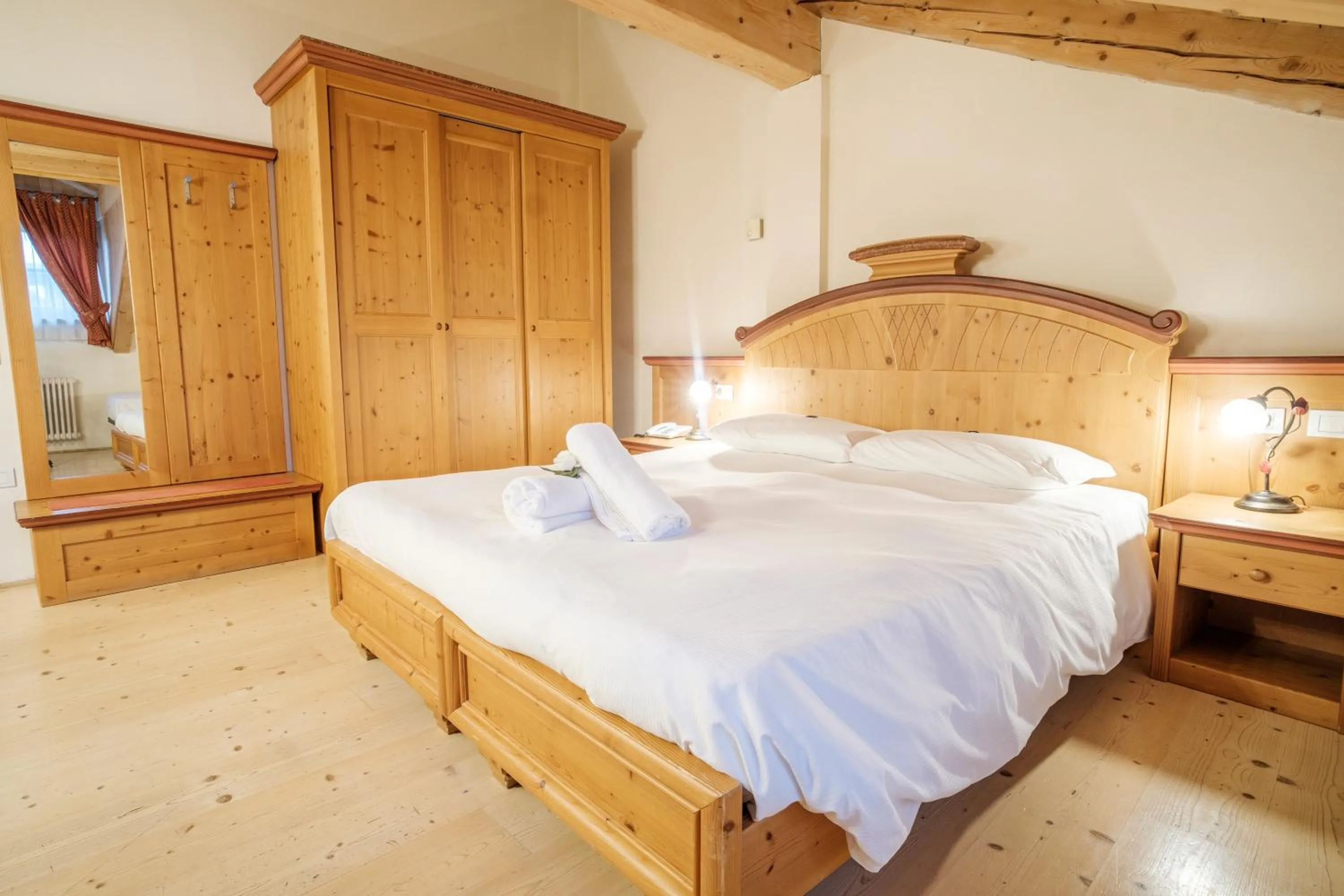 Photo of the whole room, Bed in Casa Moresc