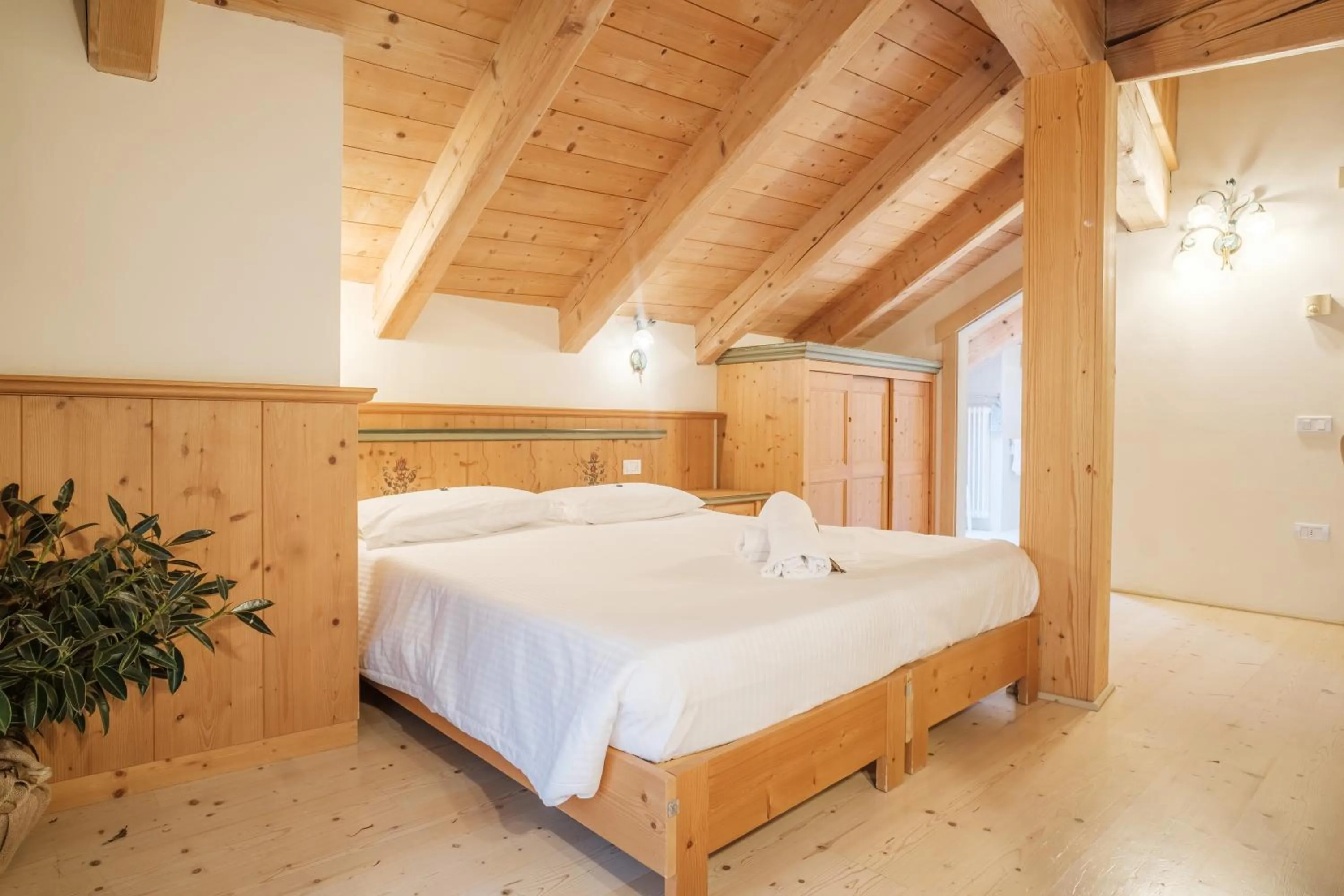 Bedroom, Bed in Casa Moresc