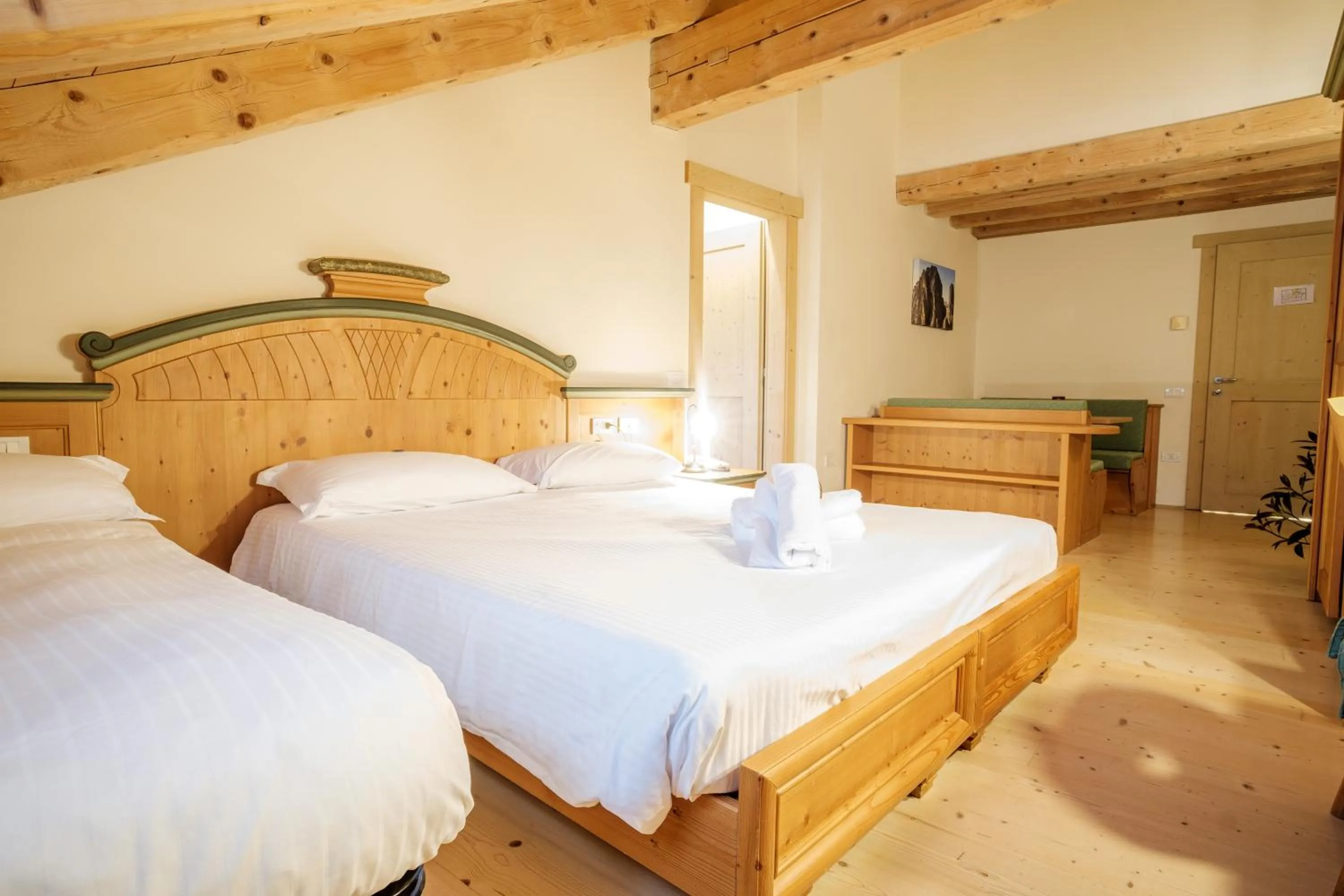 Bedroom, Bed in Casa Moresc