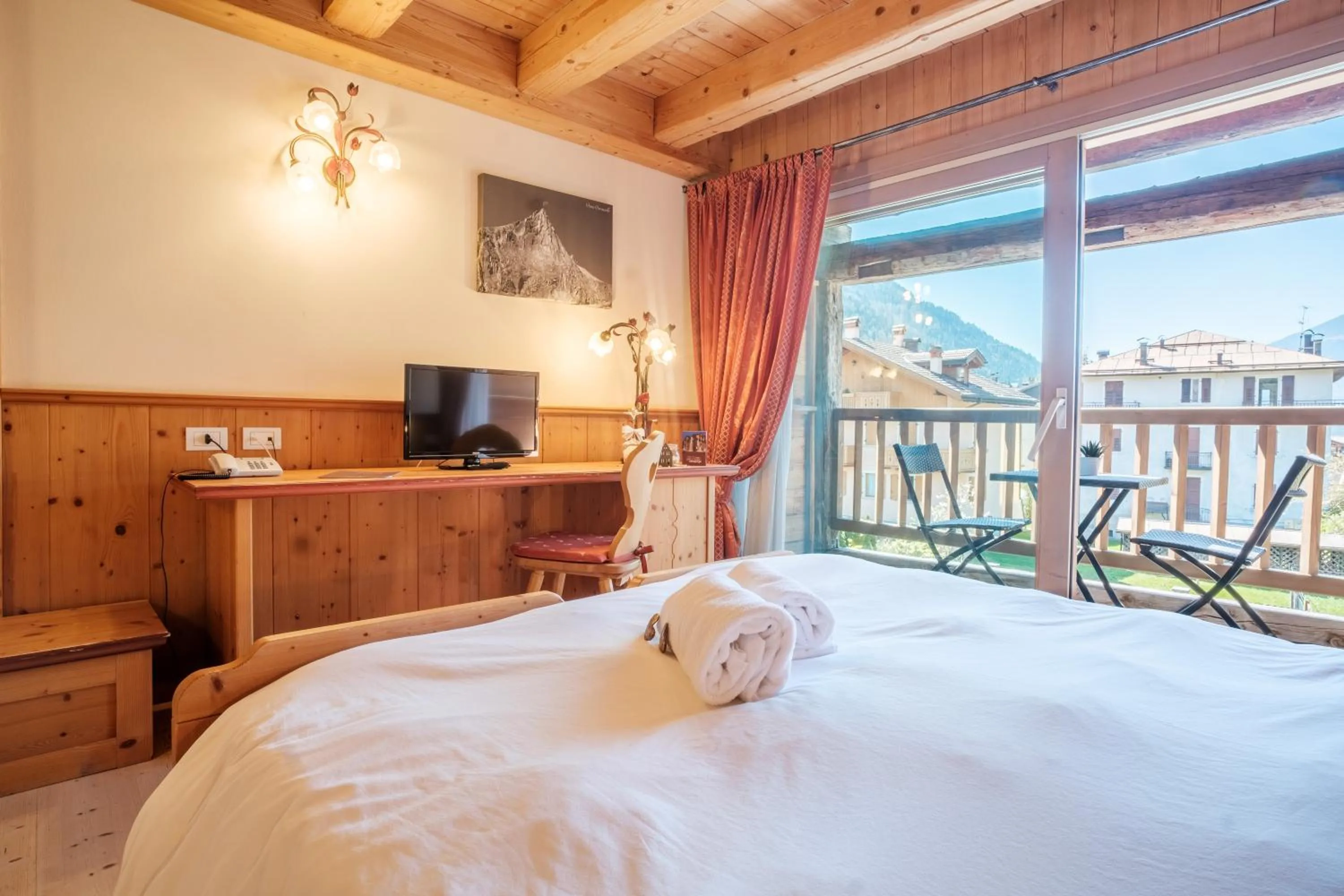 Bedroom, Bed in Casa Moresc