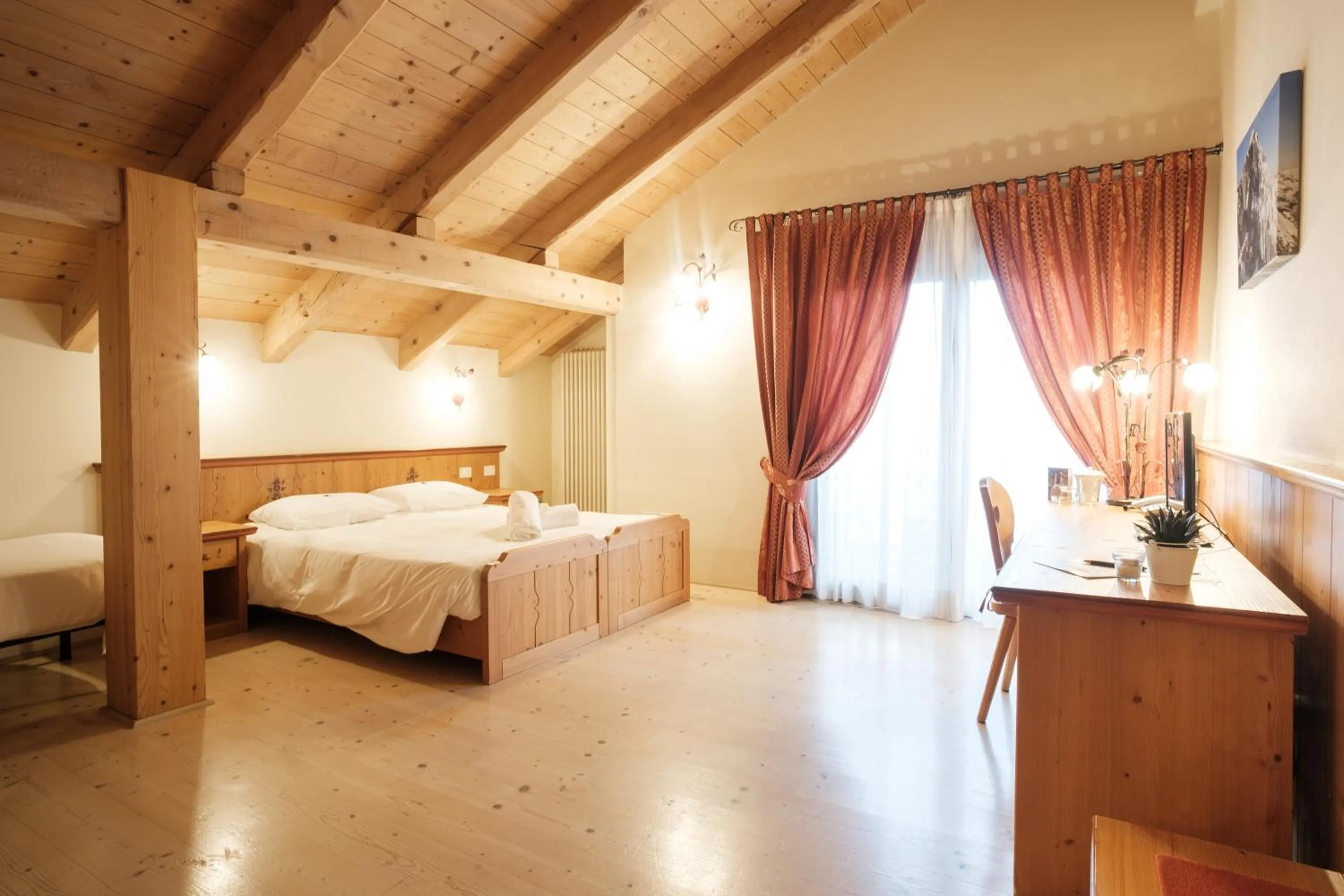 Photo of the whole room, Bed in Casa Moresc