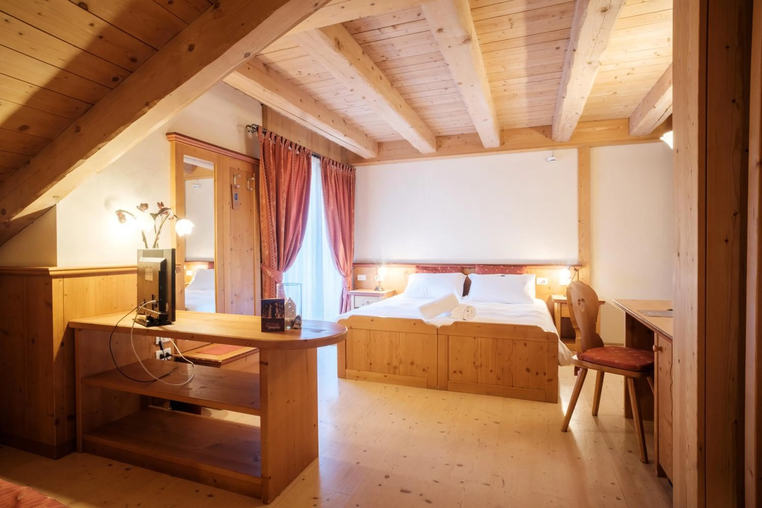 Bedroom, Bed in Casa Moresc