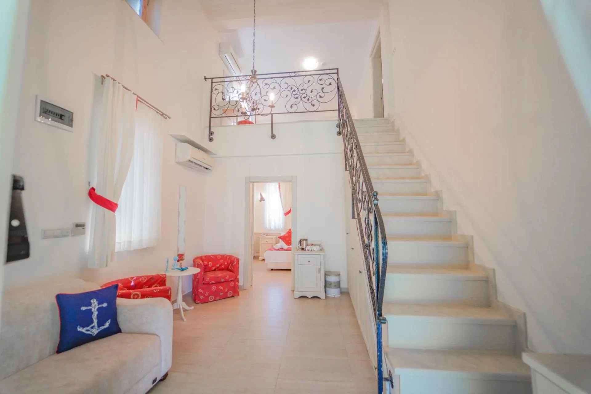 Living room in Alacati Marina Palace