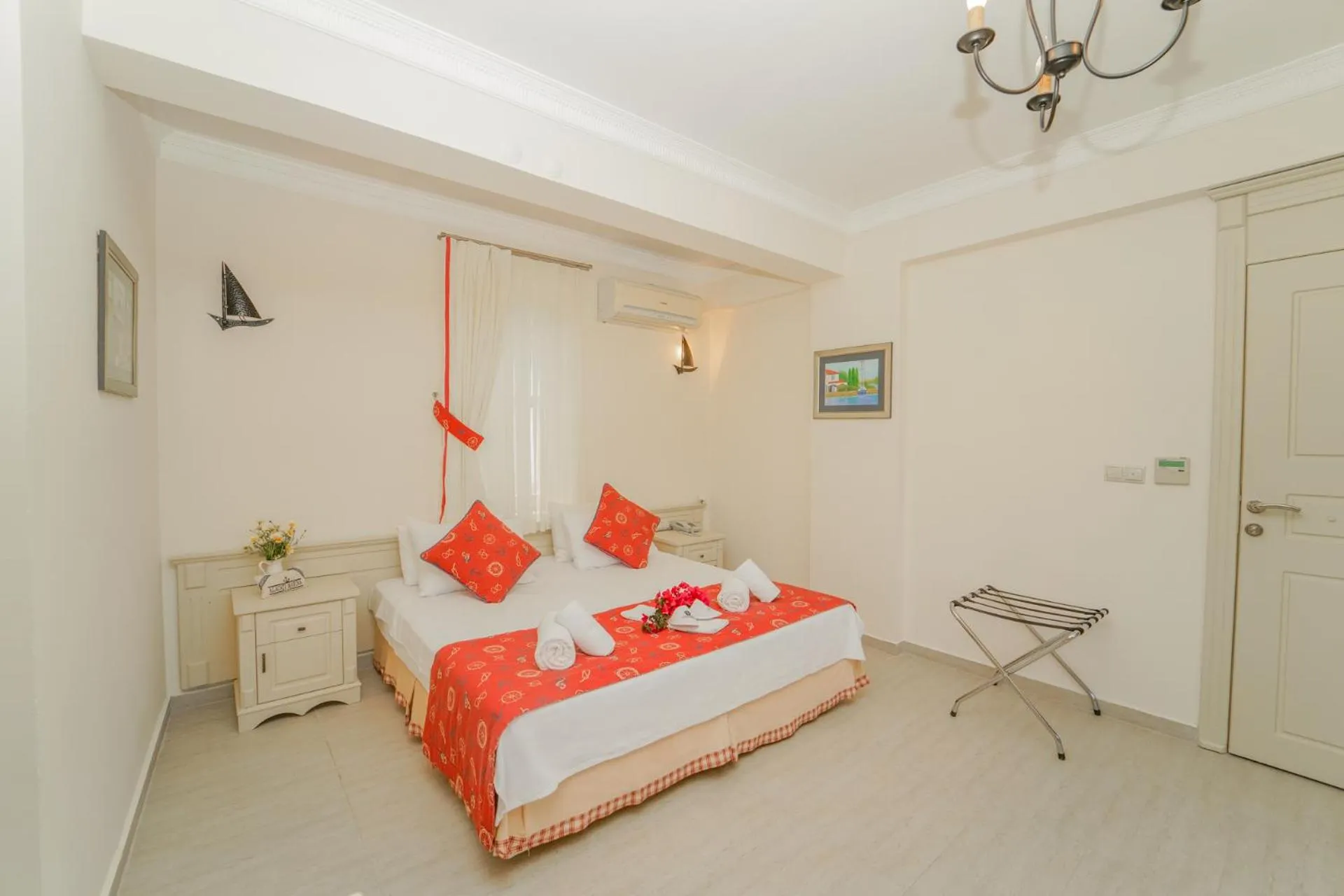 Bed in Alacati Marina Palace