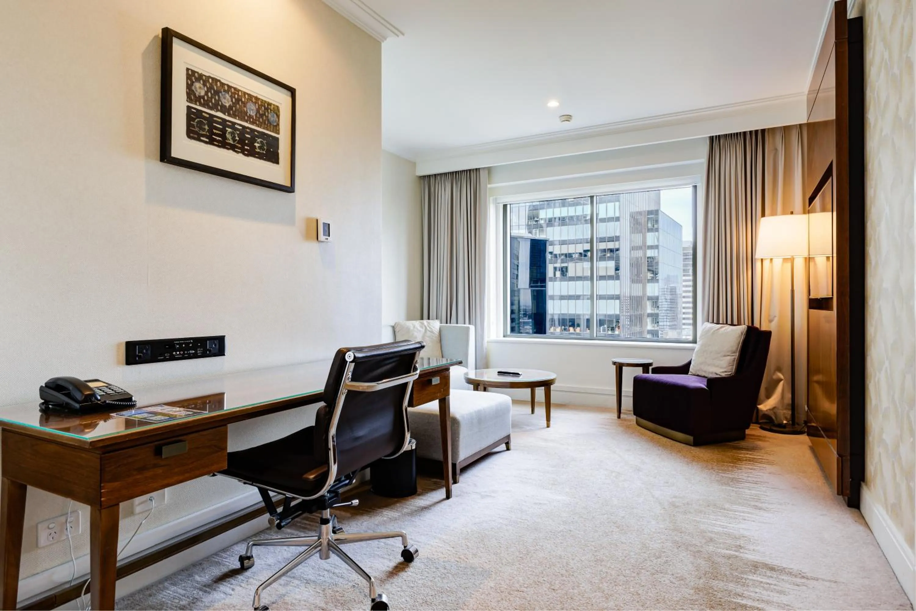 Living room in Amora Hotel Jamison Sydney