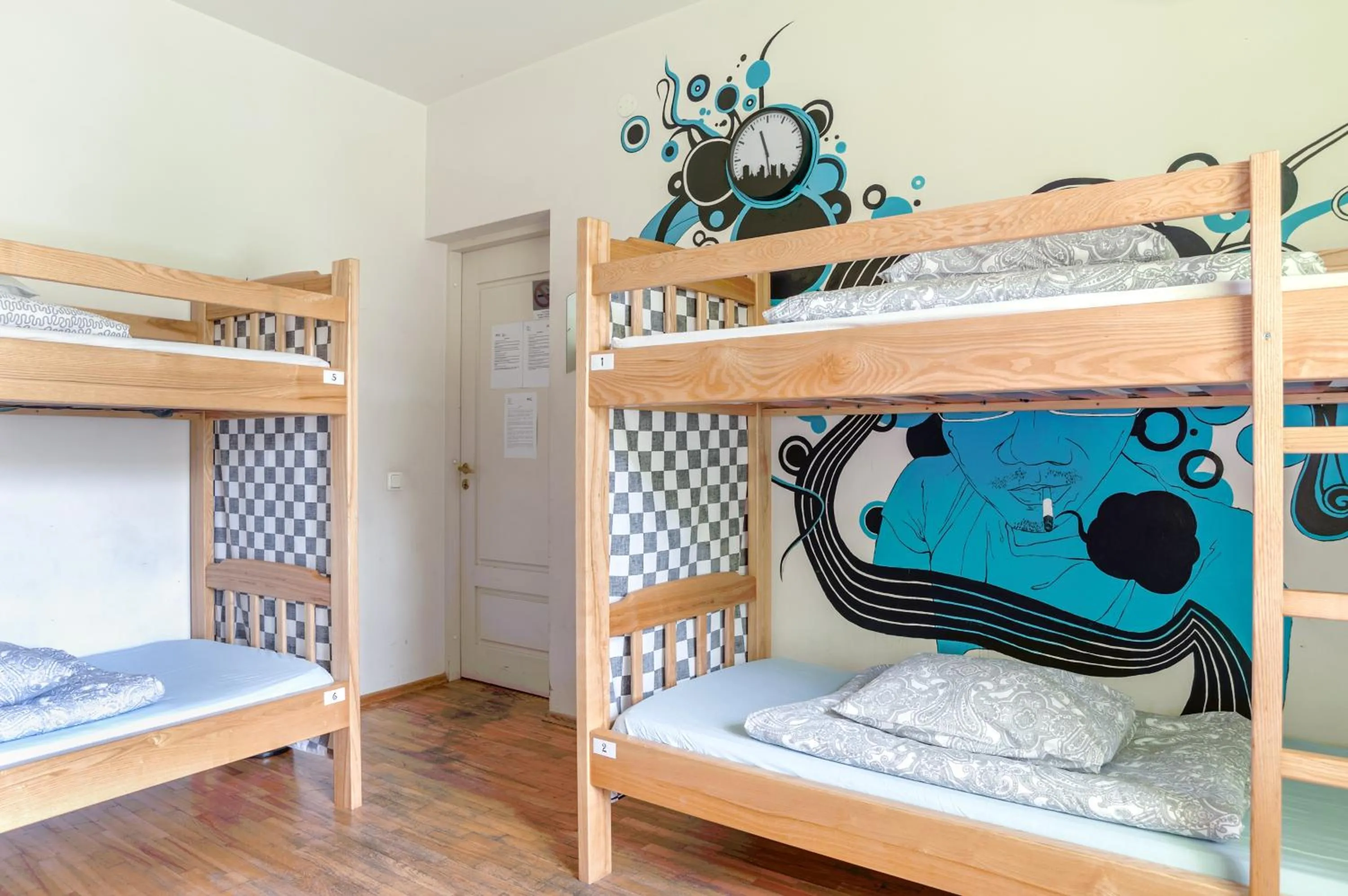 bunk bed in Pogo Hostel