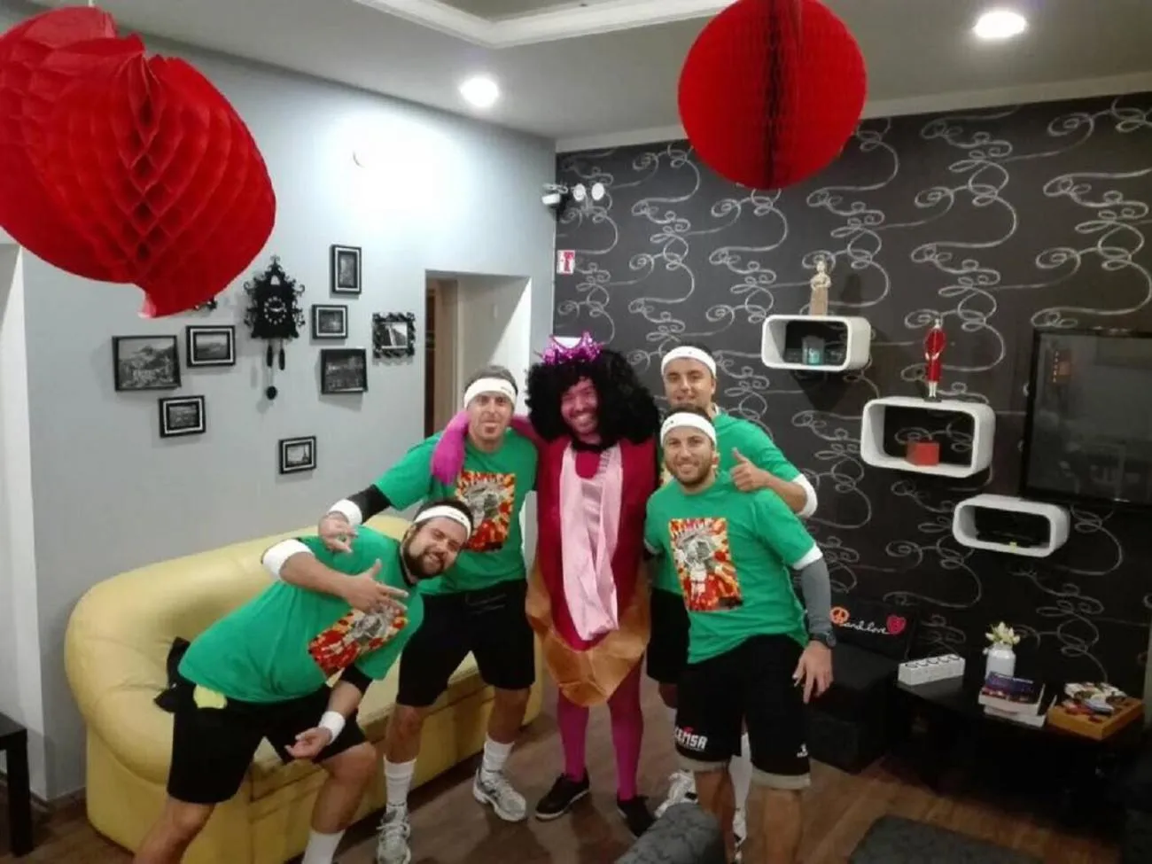 People in Pogo Hostel