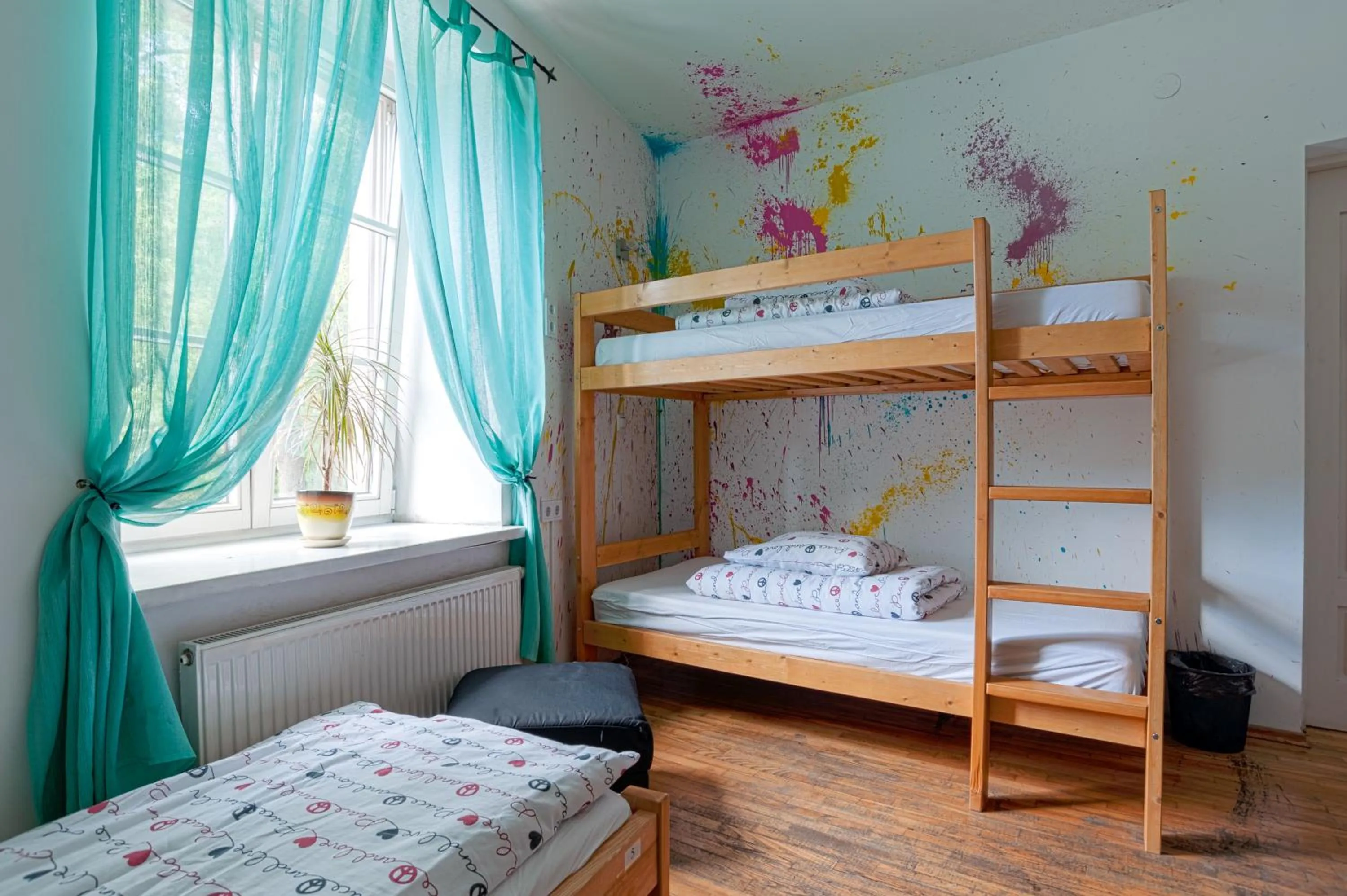 bunk bed in Pogo Hostel