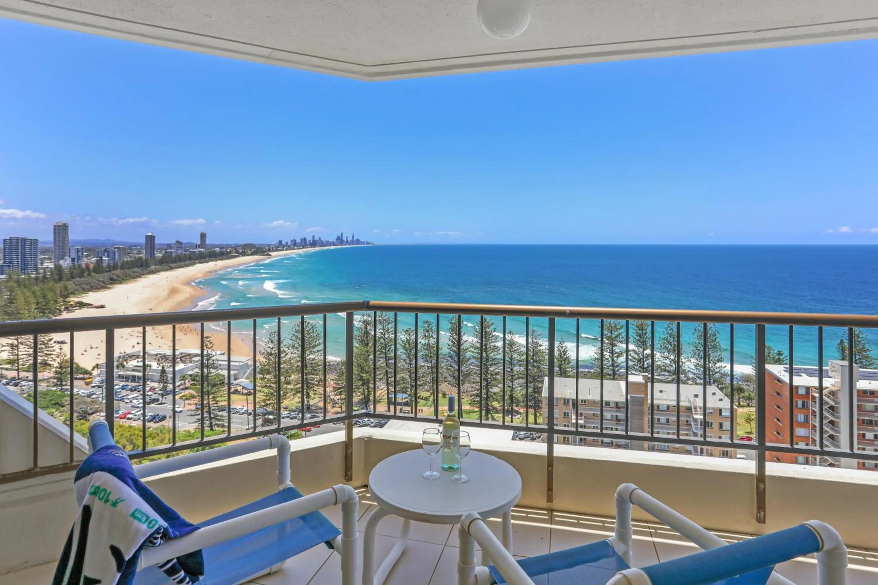 Seating area in Gemini Court Holiday Apartments