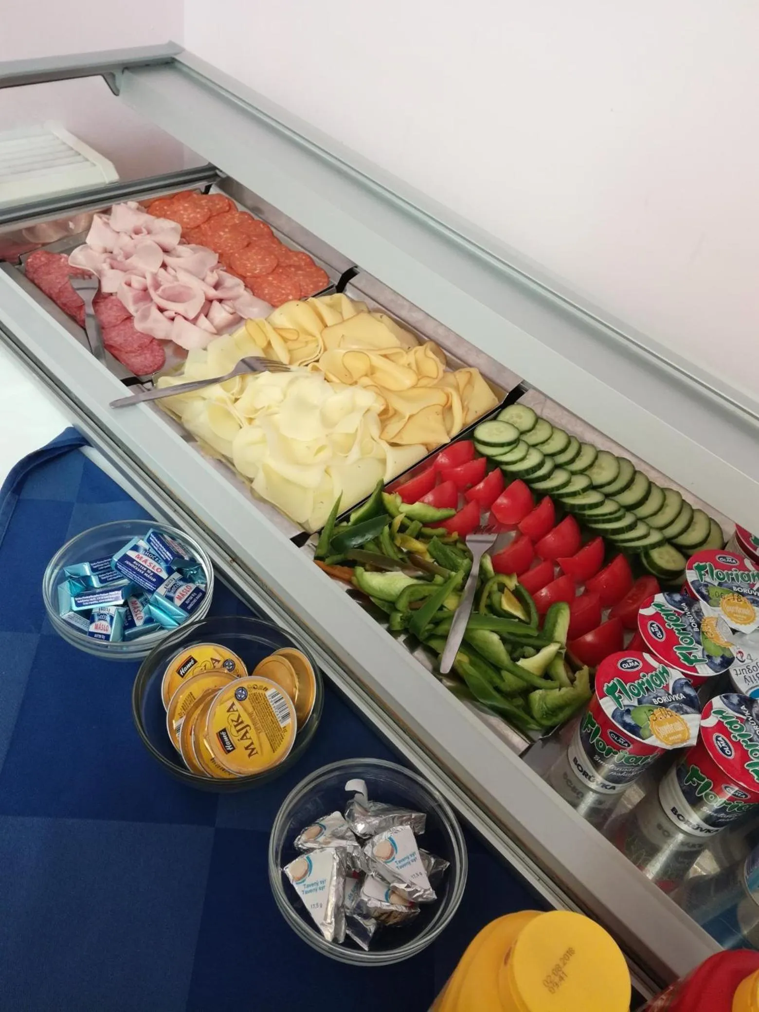 Continental breakfast in Mini Hotel Akord