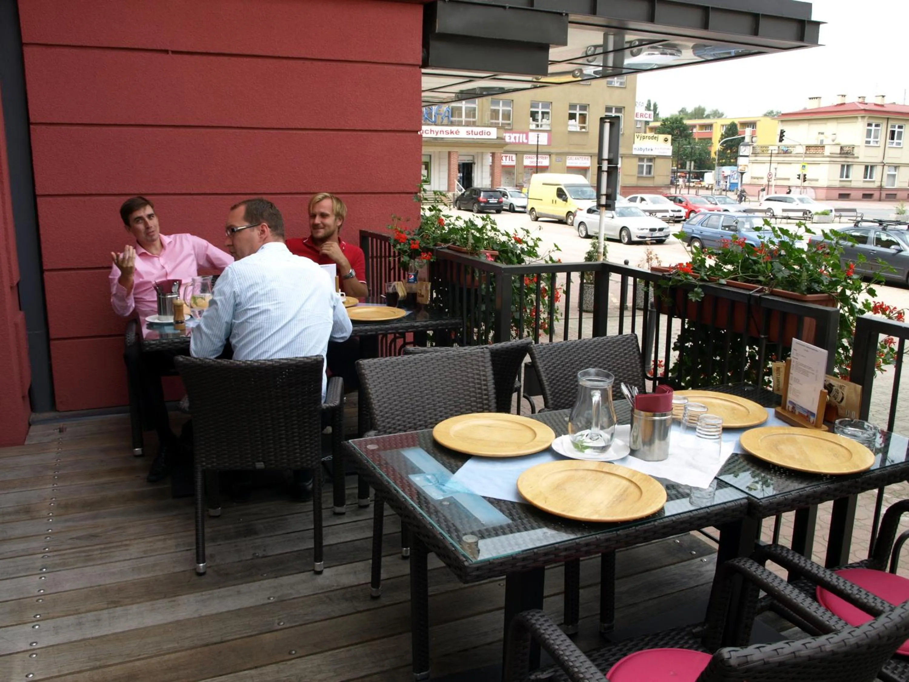 Balcony/Terrace in Mini Hotel Akord