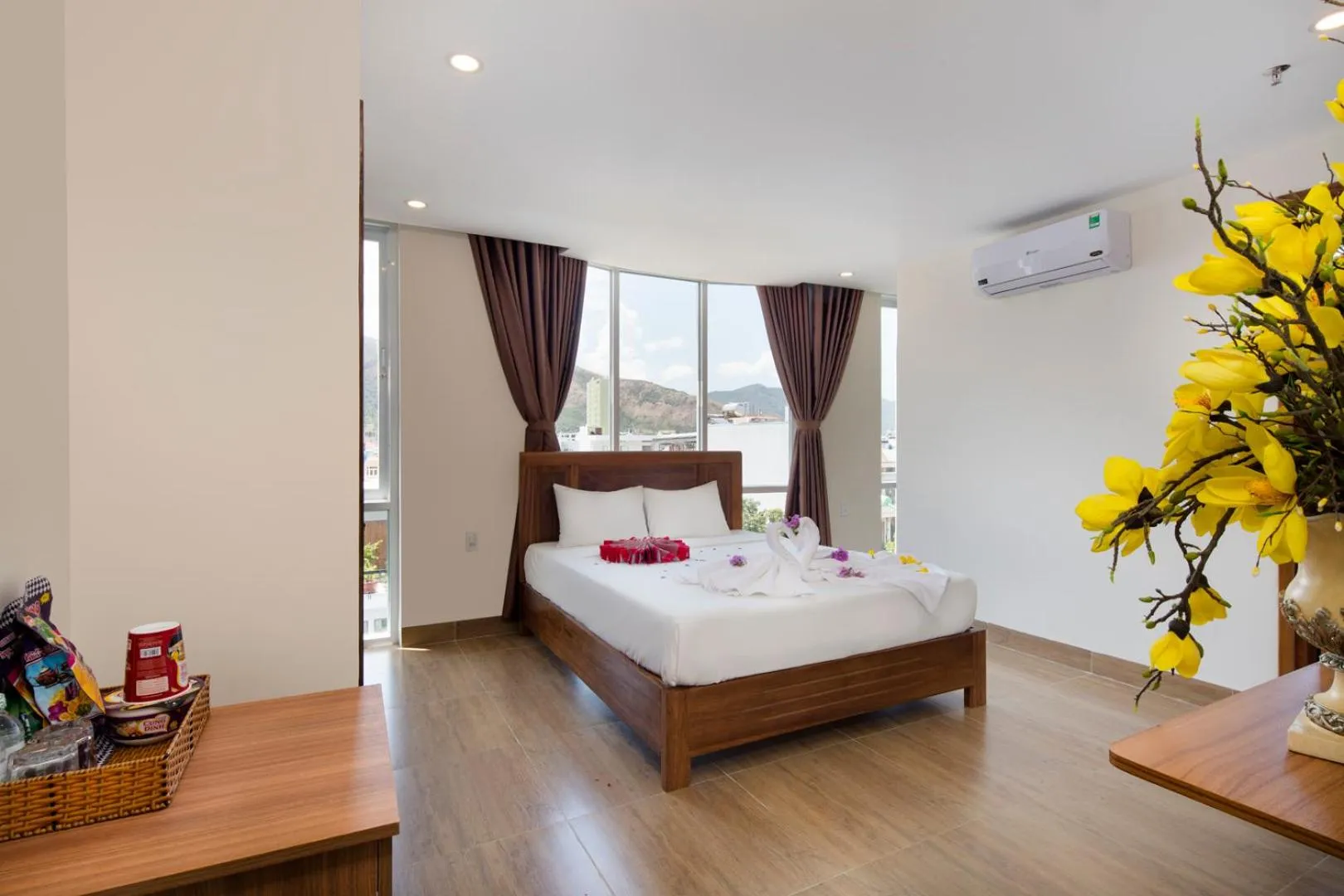 Bed in Truong Thinh Hotel