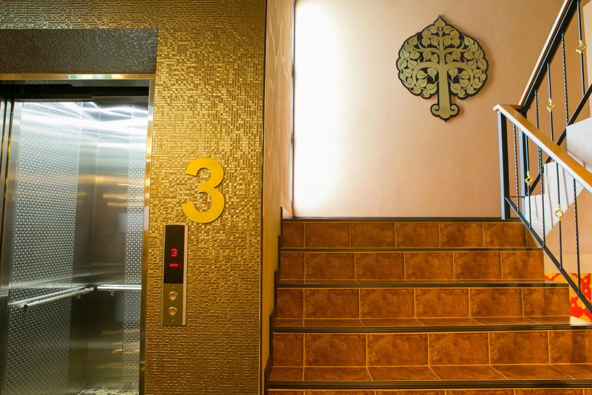 Decorative detail in Patra Phrasing Boutique Hotel