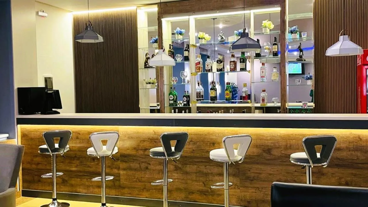 Lounge or bar in Tengri Hotel