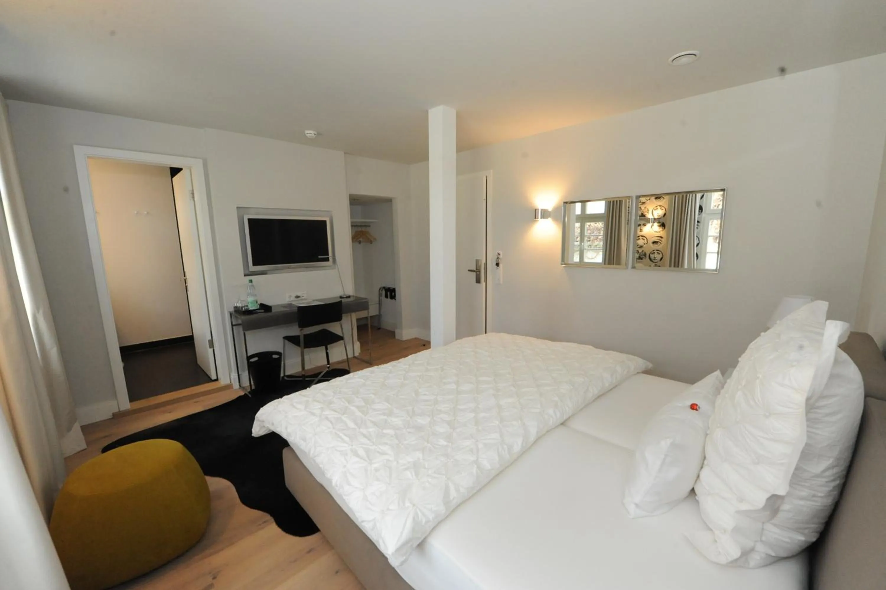 Bedroom, Bed in Designhotel Rosenbohm