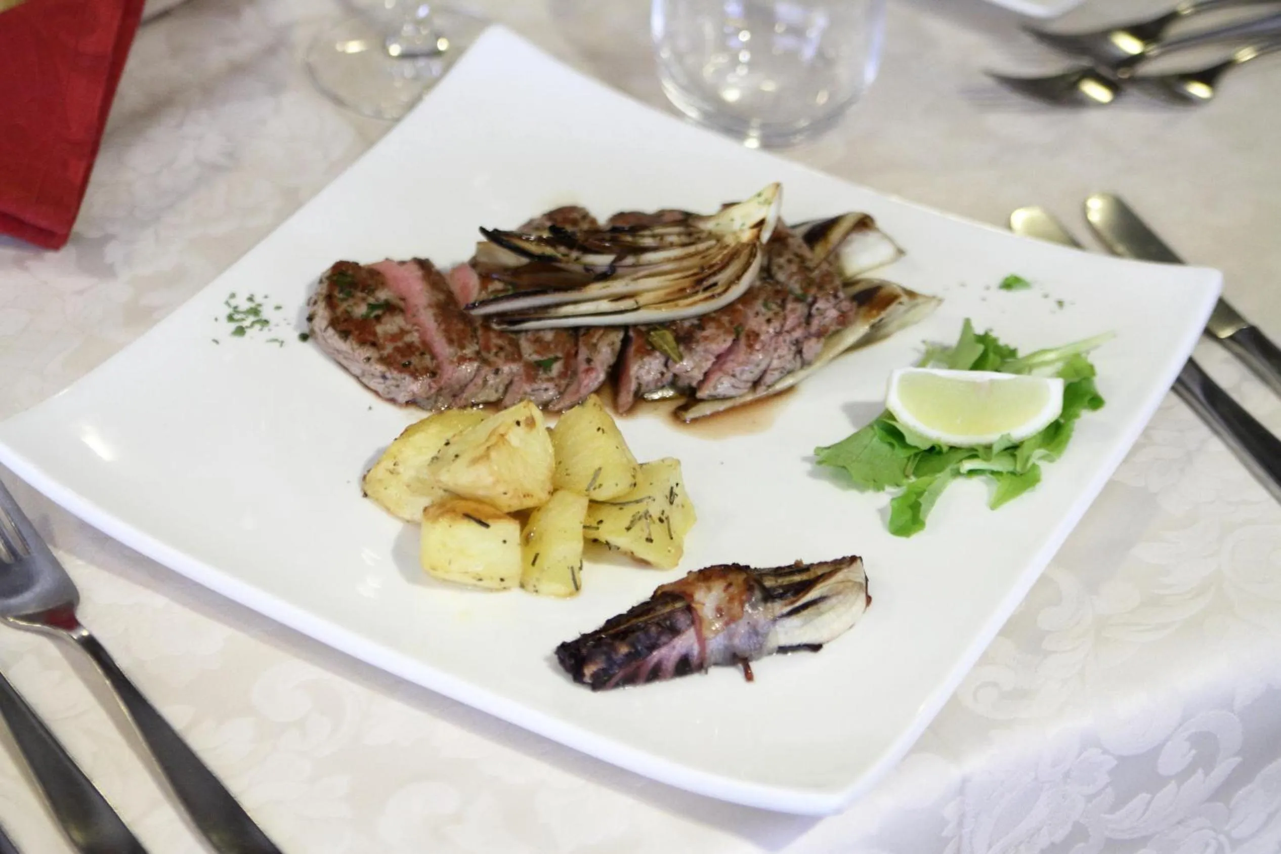 Food close-up in Hotel Stella Alpina