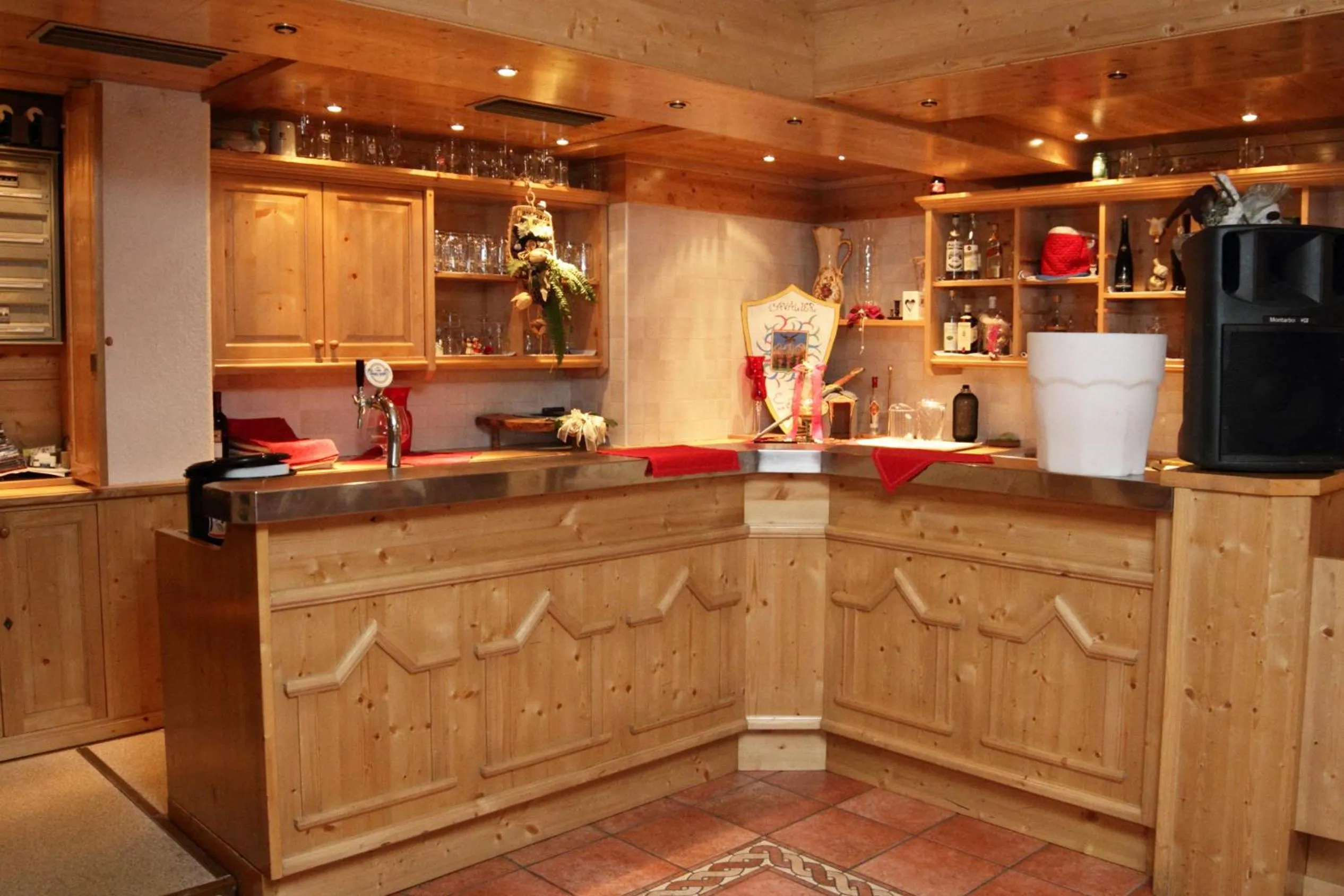 Lounge or bar in Hotel Stella Alpina