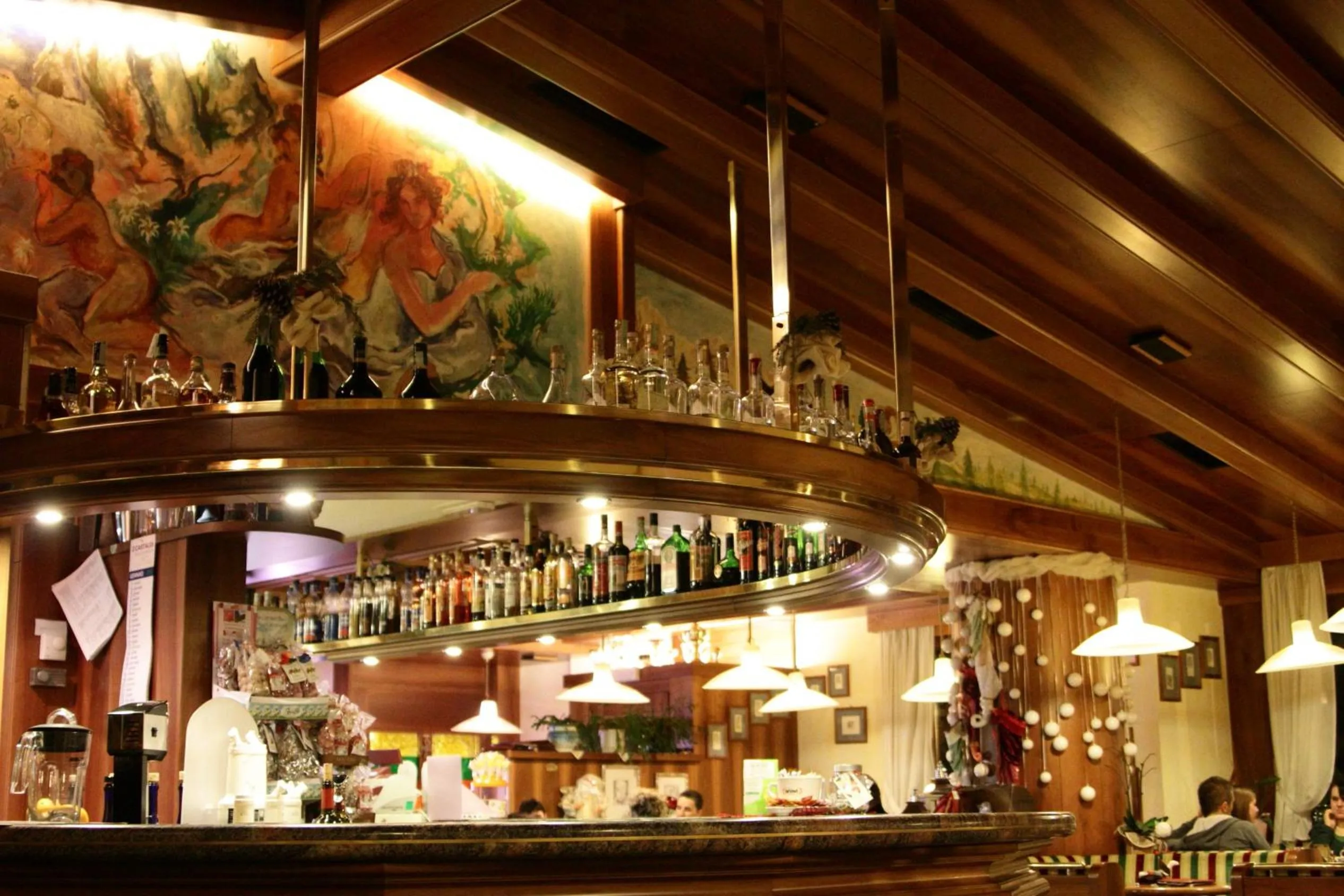 Lounge or bar in Hotel Stella Alpina