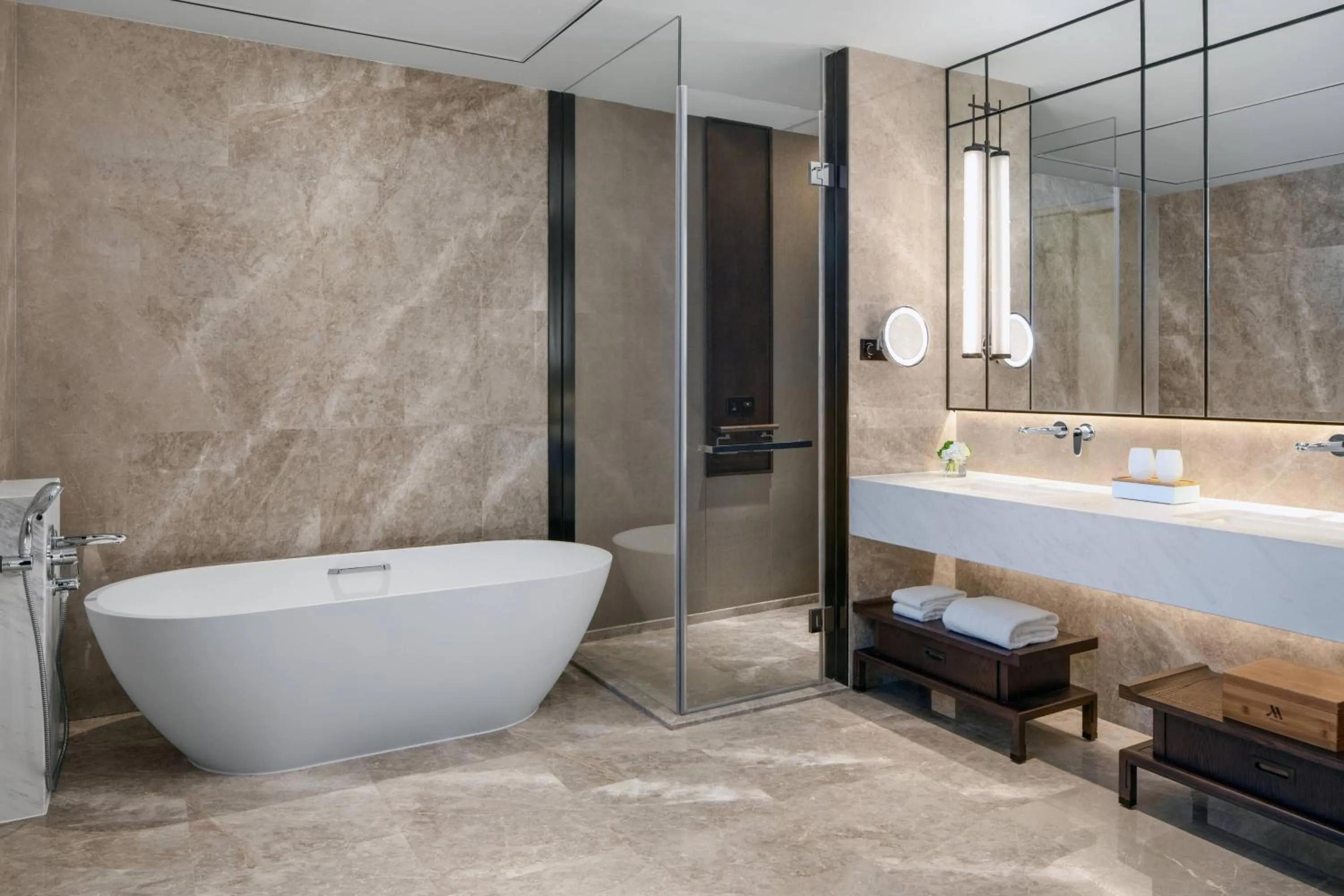 Bathroom in Hangzhou Marriott Hotel Lin'an