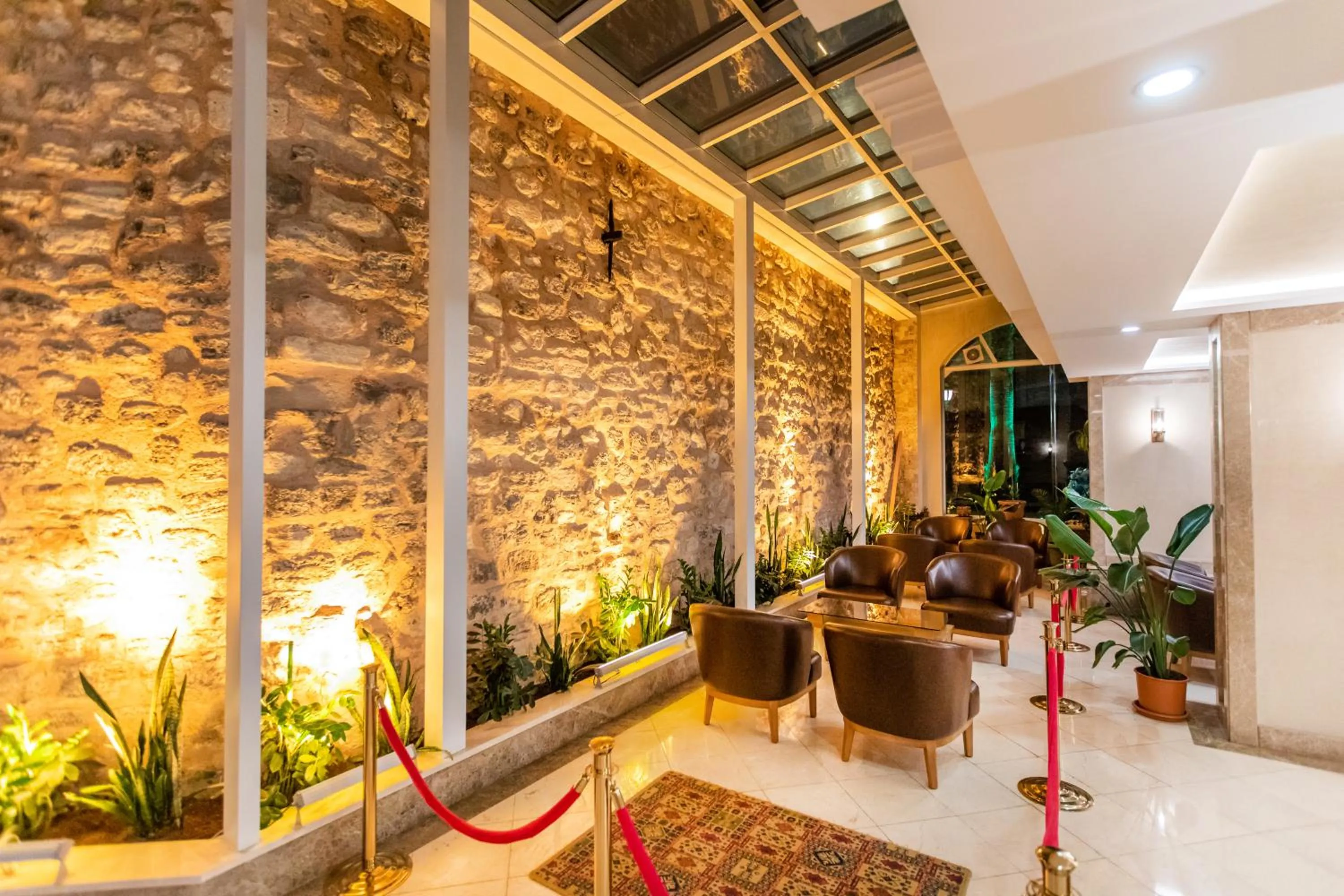 Seating area in Baron Hotel & Spa