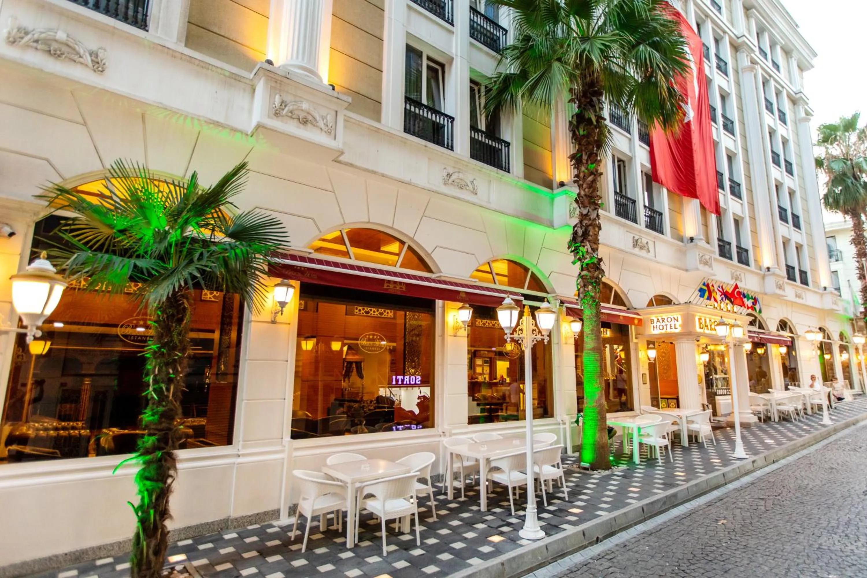 Property building in Baron Hotel & Spa