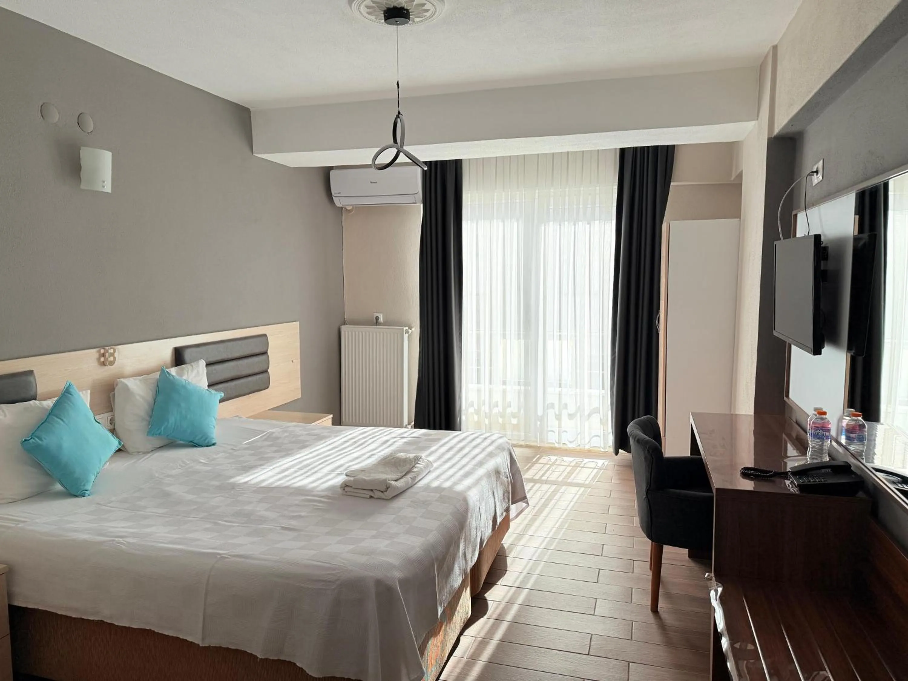 Bed in Figen Suite Hotel 2