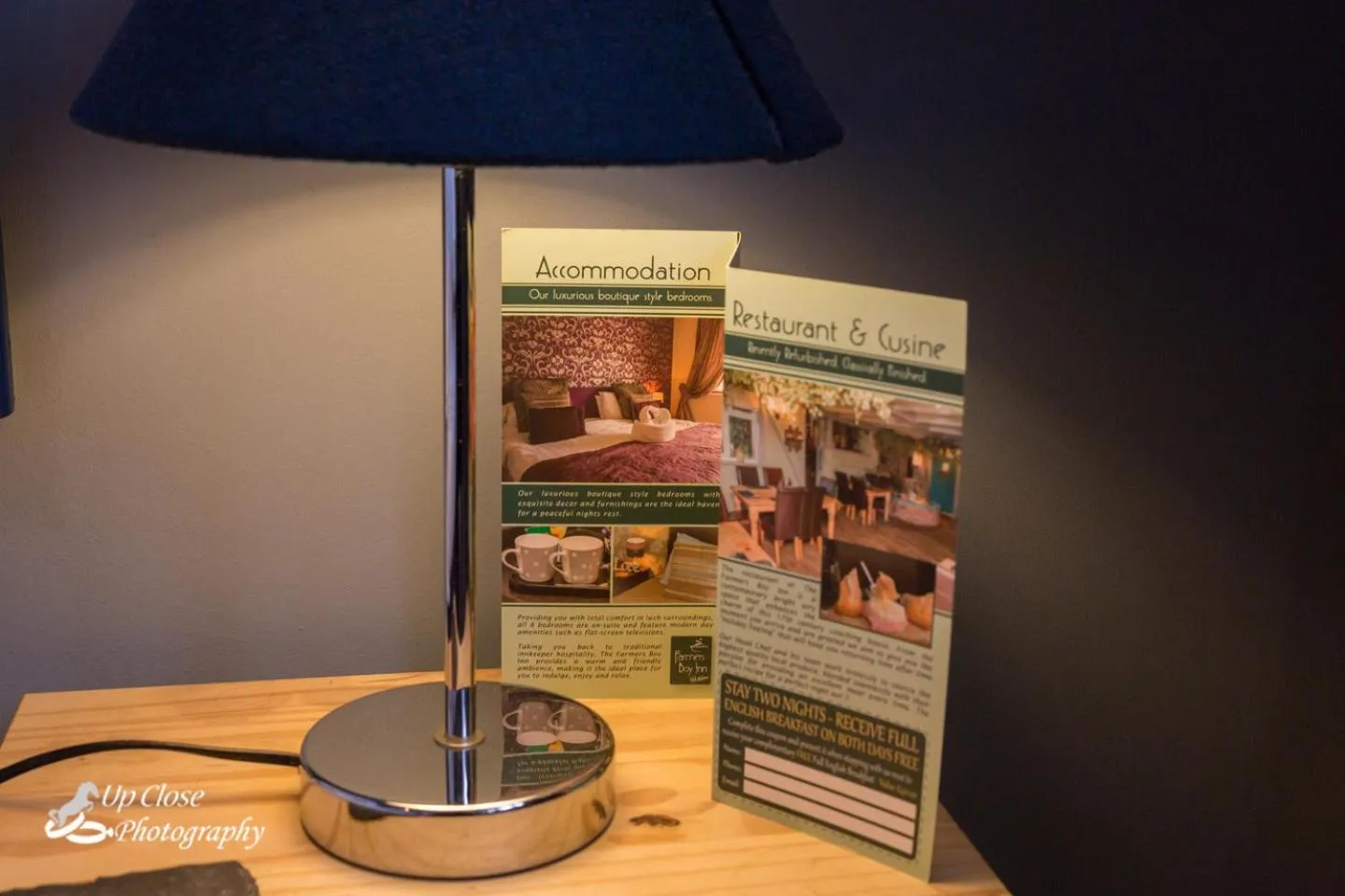 Decorative detail in The Farmers Boy Inn Guest House