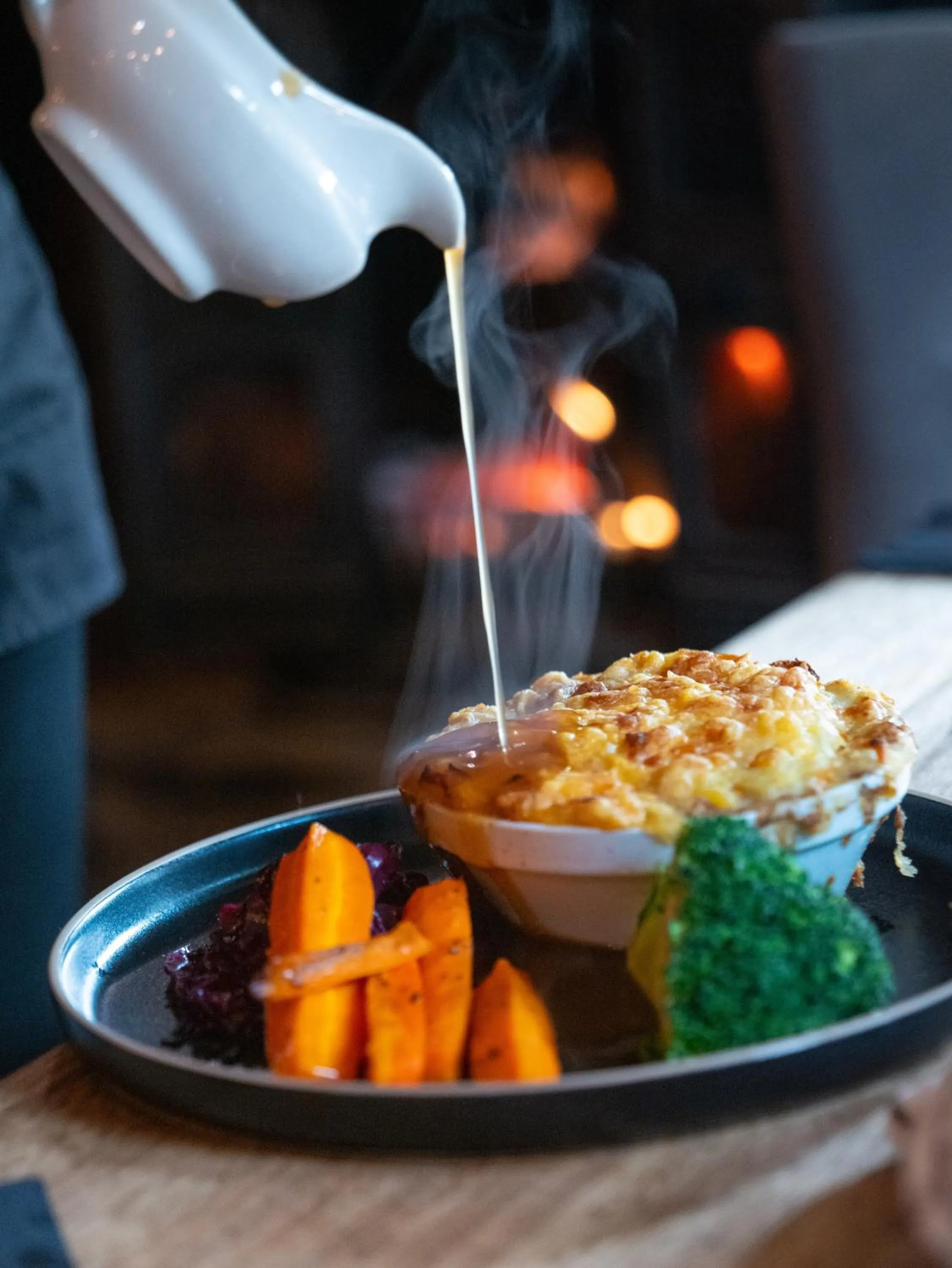 Dinner in The Farmers Boy Inn Guest House