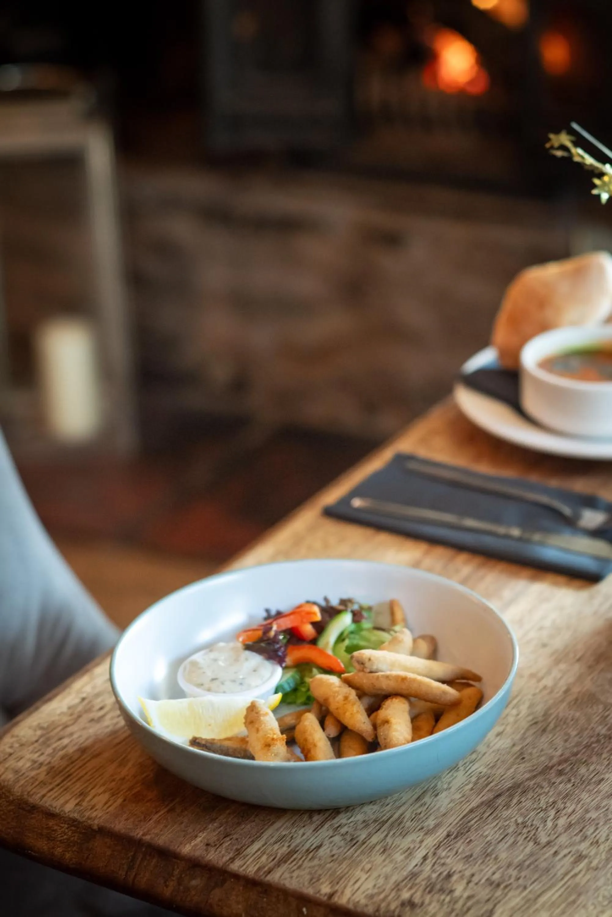 Food and drinks in The Farmers Boy Inn Guest House