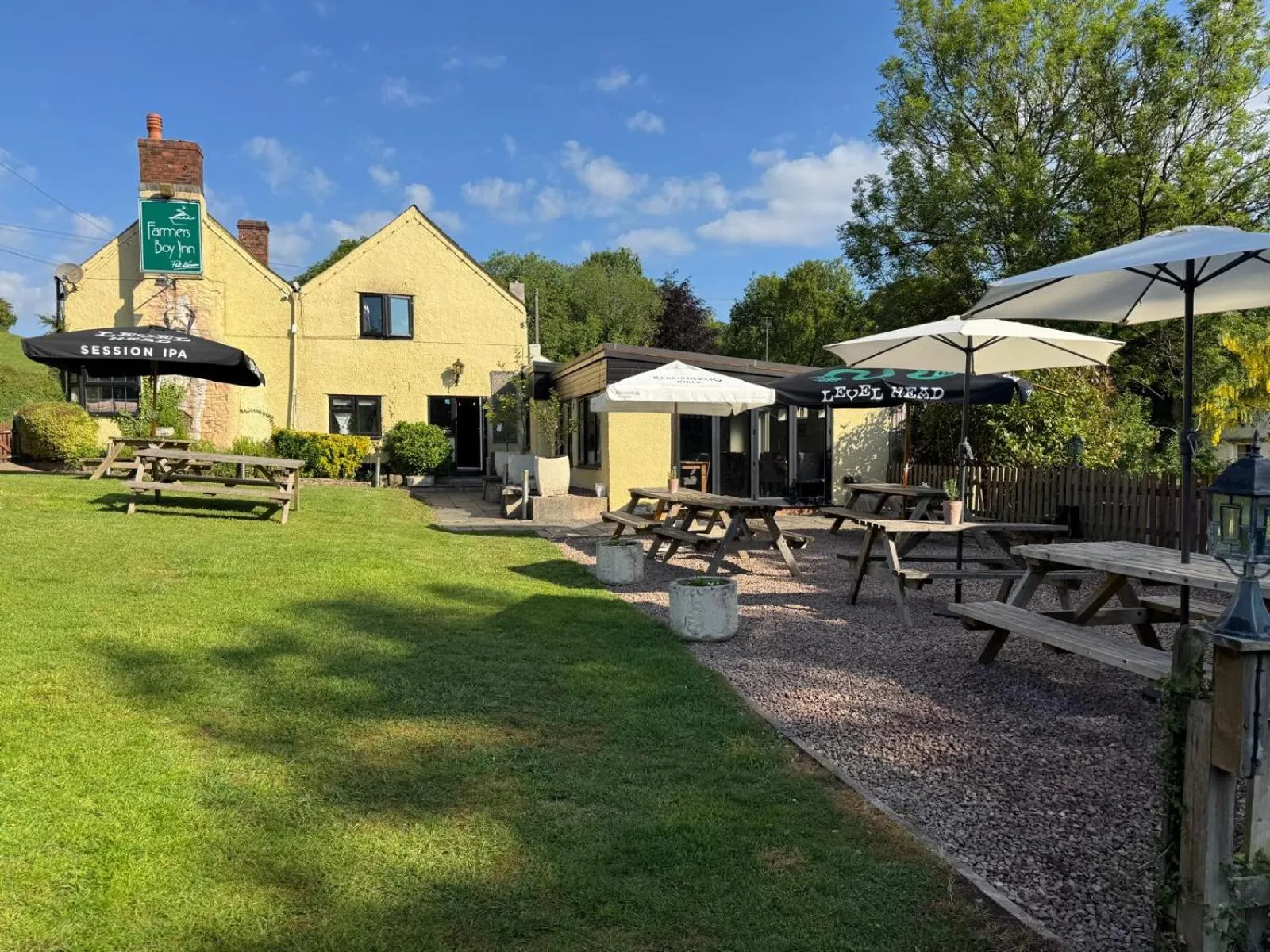 Property building in The Farmers Boy Inn Guest House