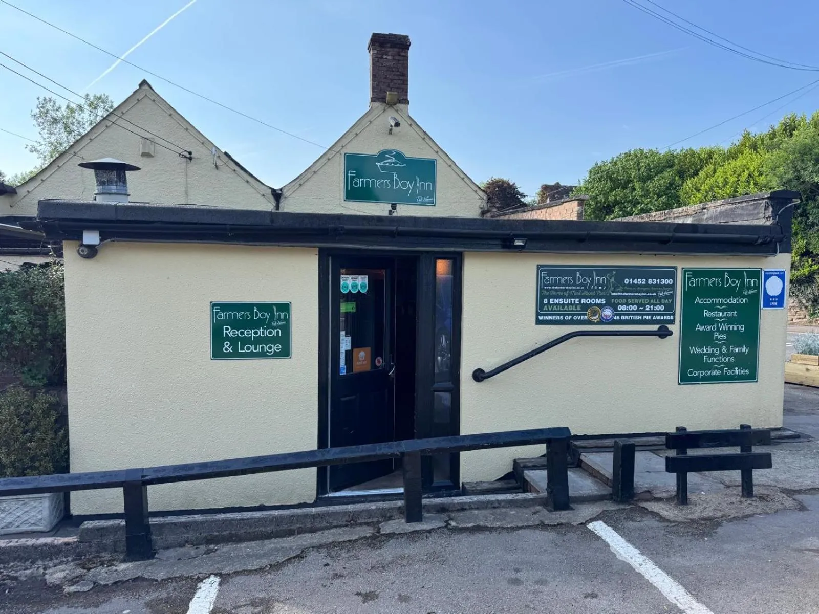 Property building in The Farmers Boy Inn Guest House