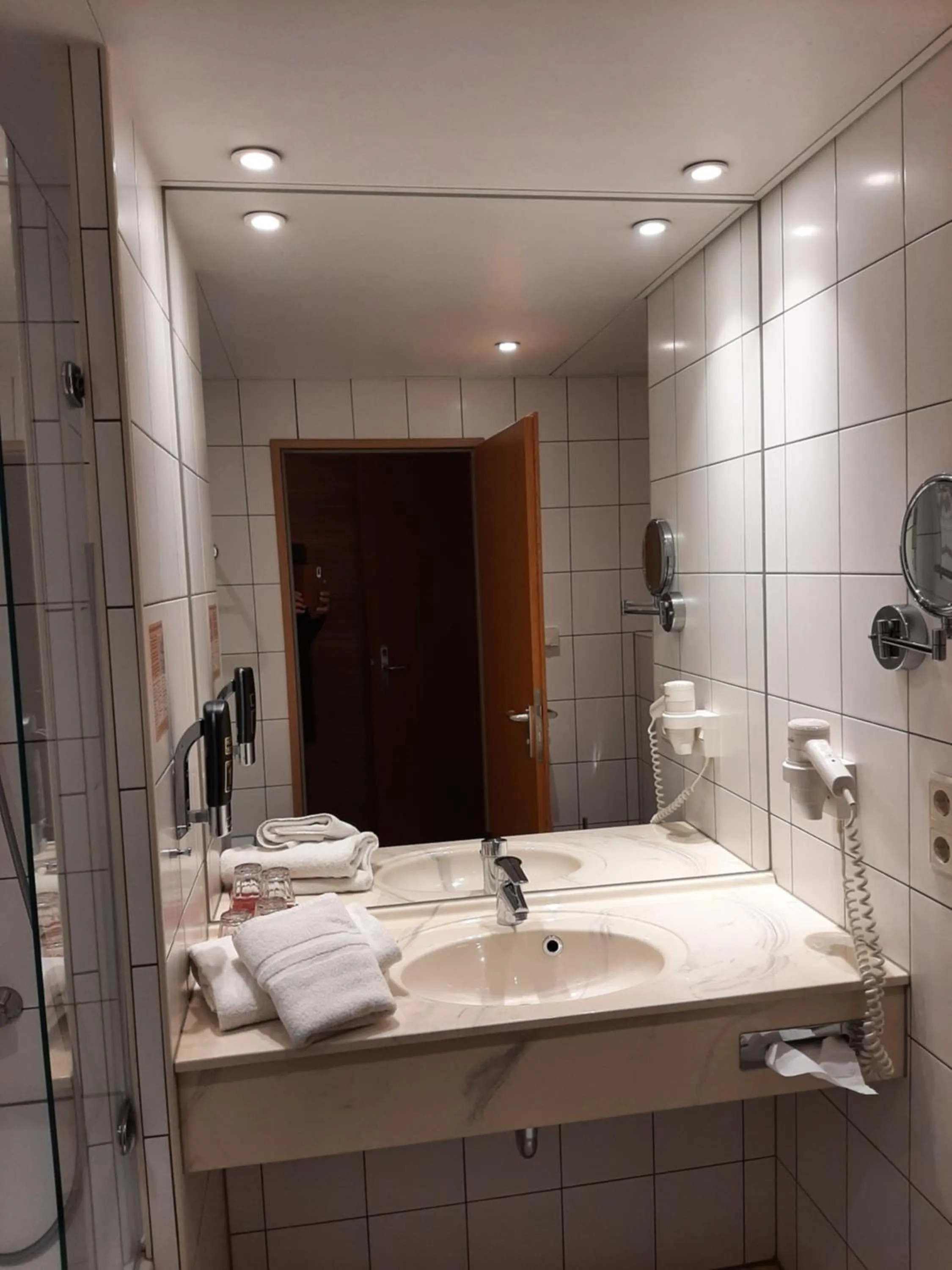 Bathroom in Hotel Habichtstein