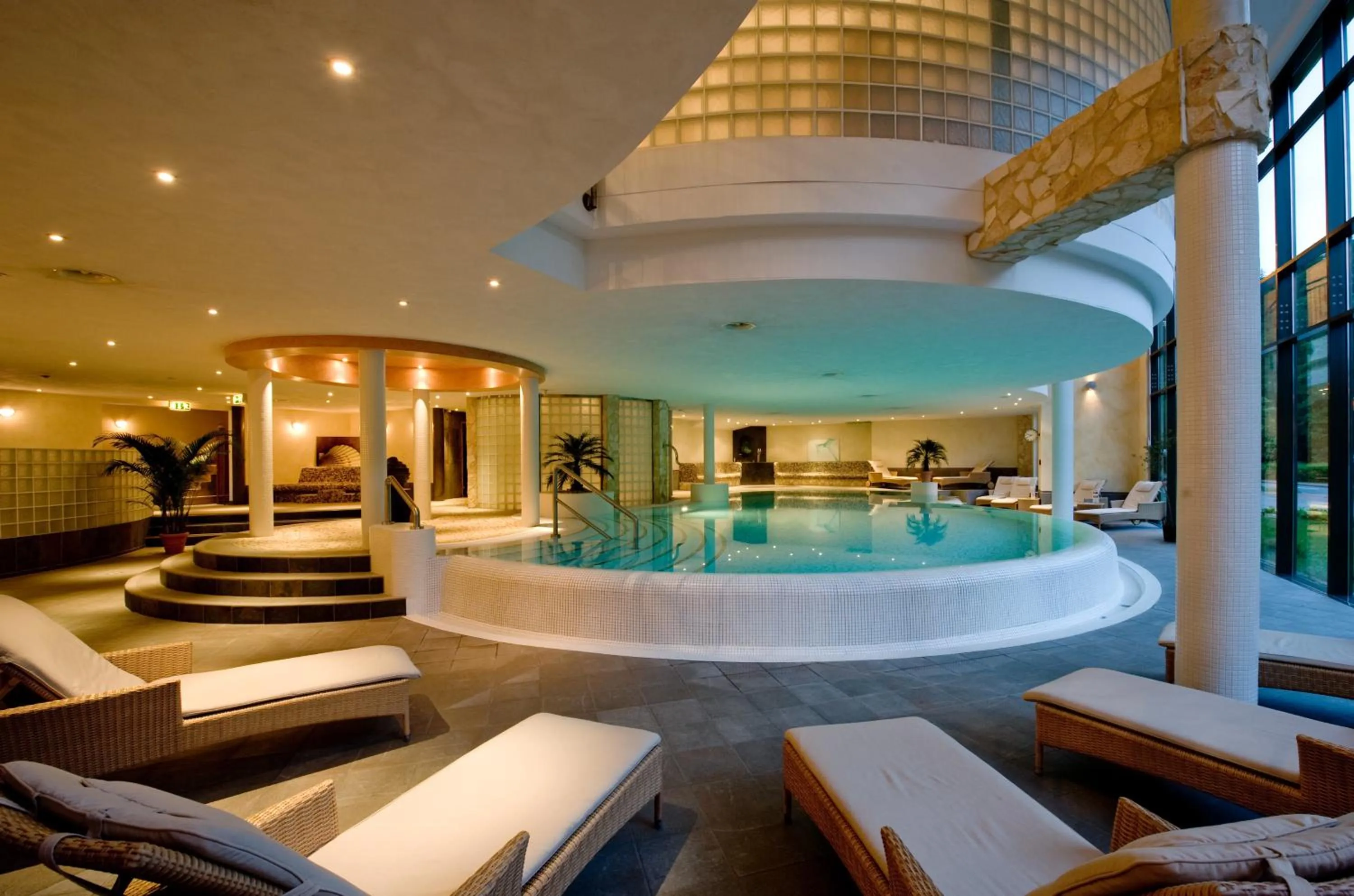 Spa and wellness centre/facilities in Hotel Habichtstein