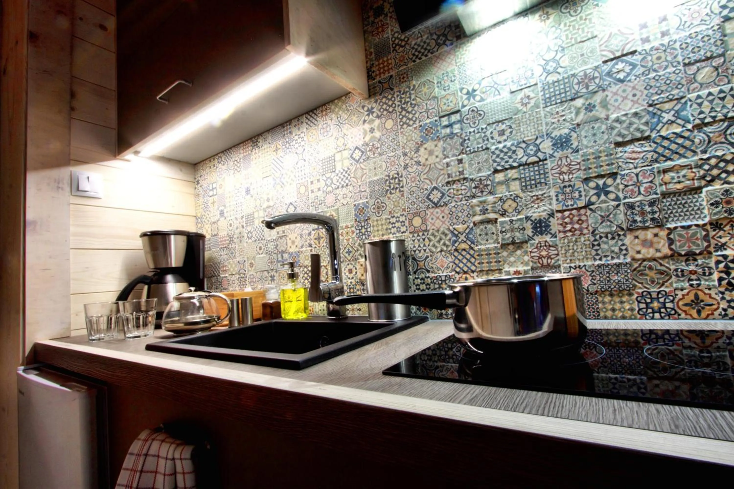 Kitchen or kitchenette in Stranda