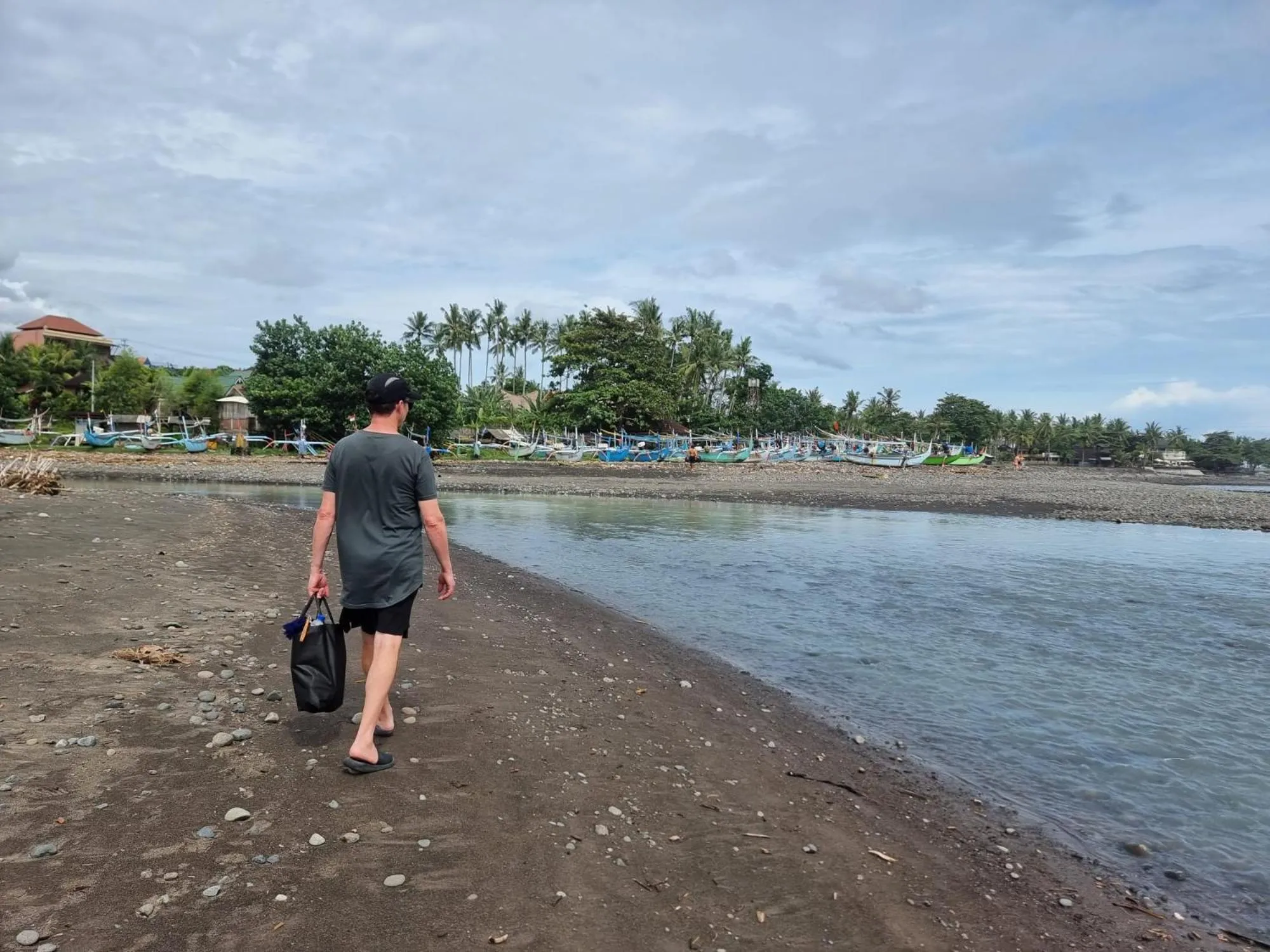 Natural landscape in West Break Bali - Medewi