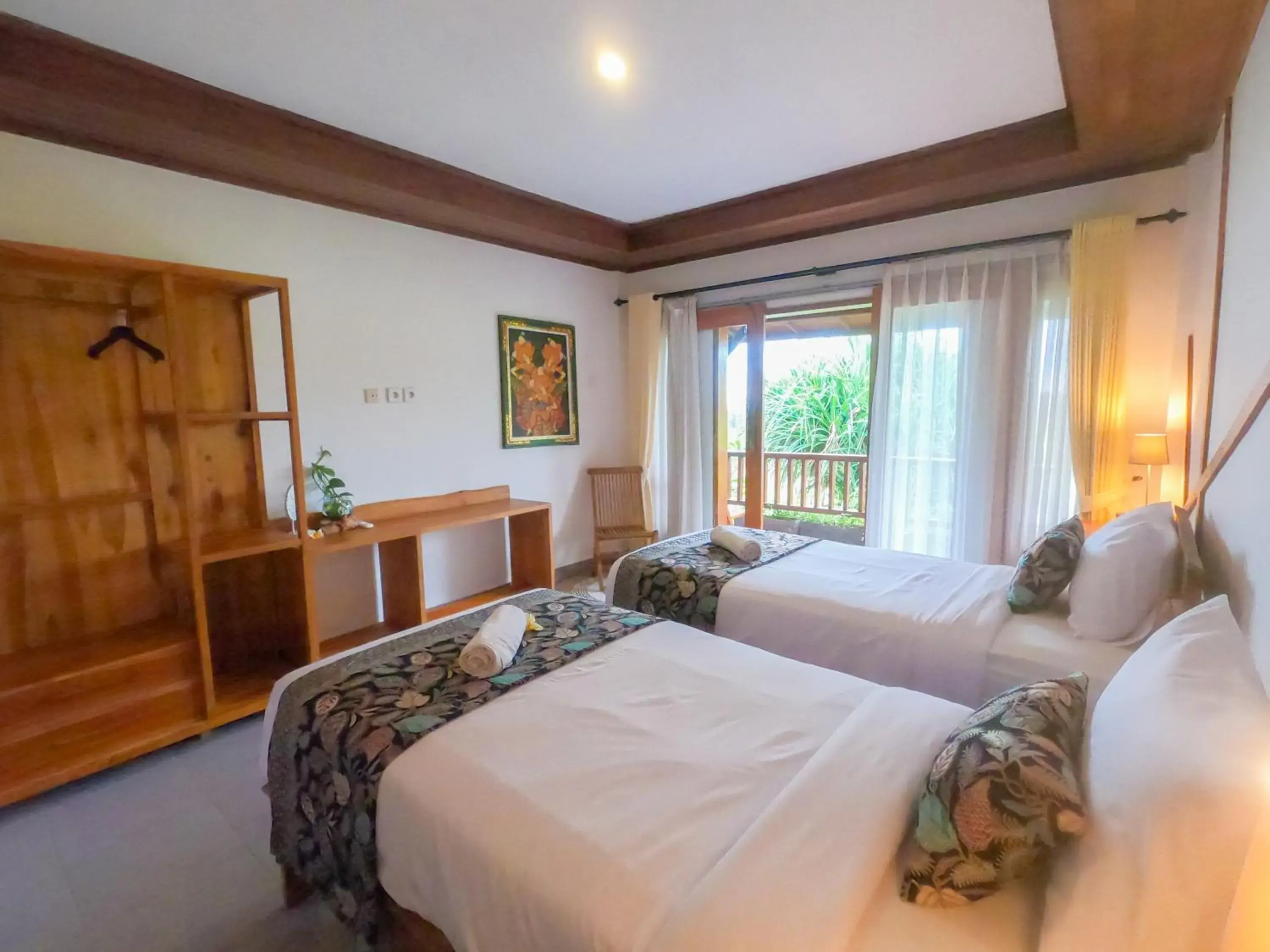Standard Twin Room with Sea View in West Break Bali - Medewi Standard Twin Room with Sea View in West Break Bali - Medewi