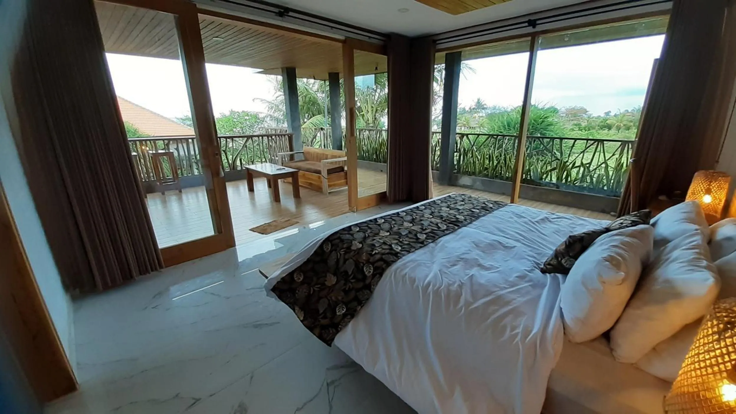 Sea view, Bed in West Break Bali - Medewi