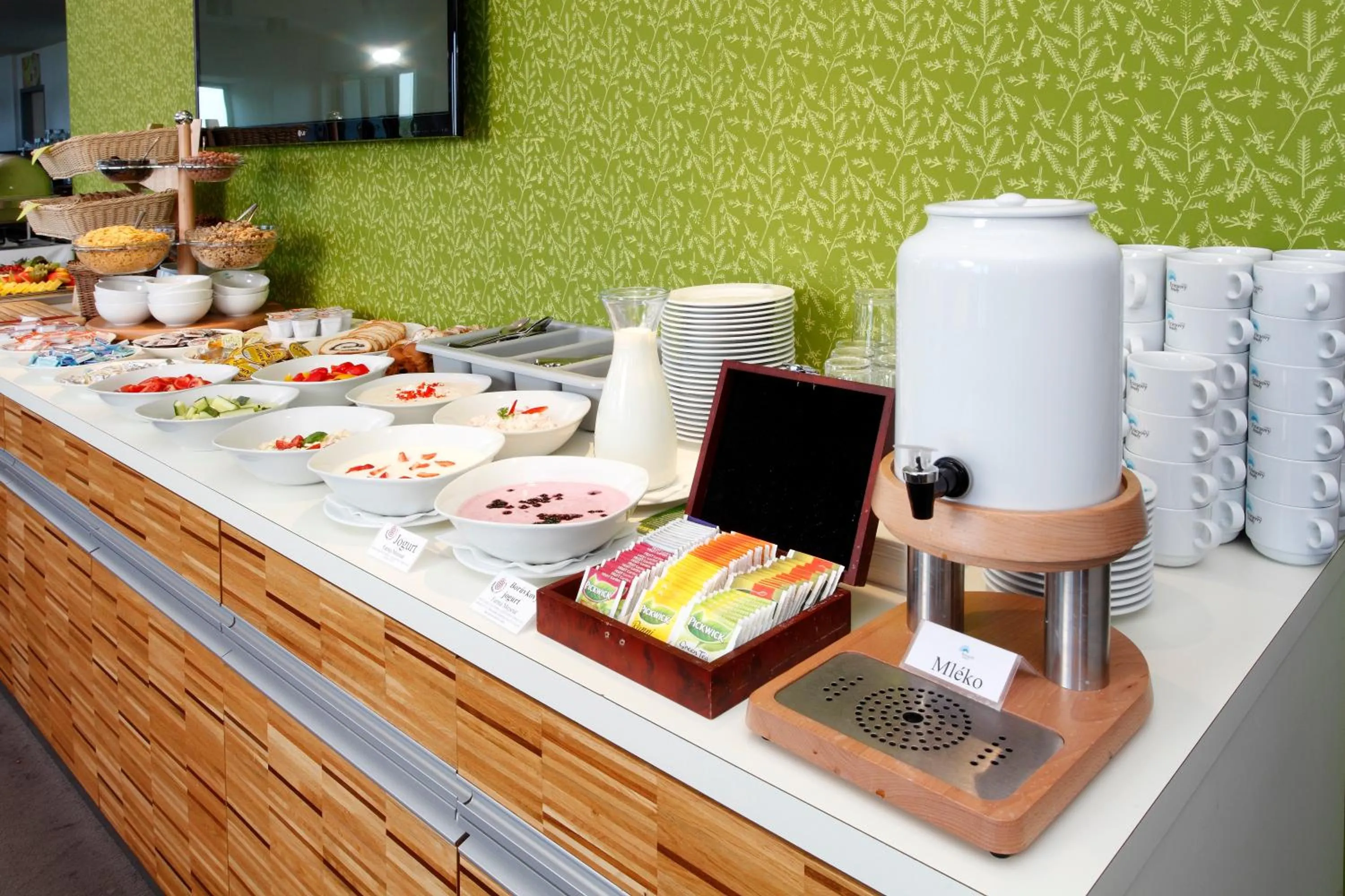 Buffet breakfast in Horský Hotel Friesovy Boudy