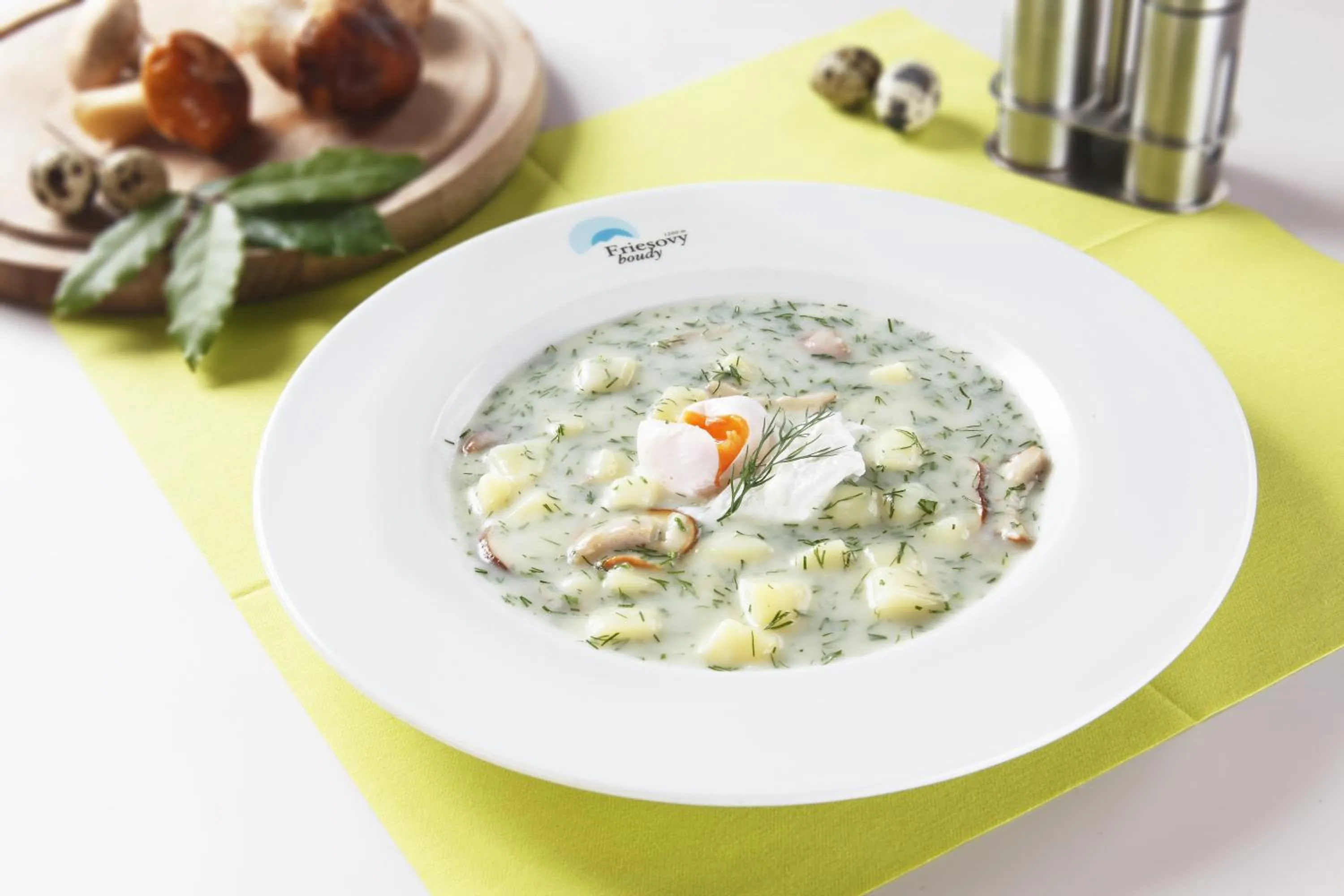 Food close-up in Horský Hotel Friesovy Boudy