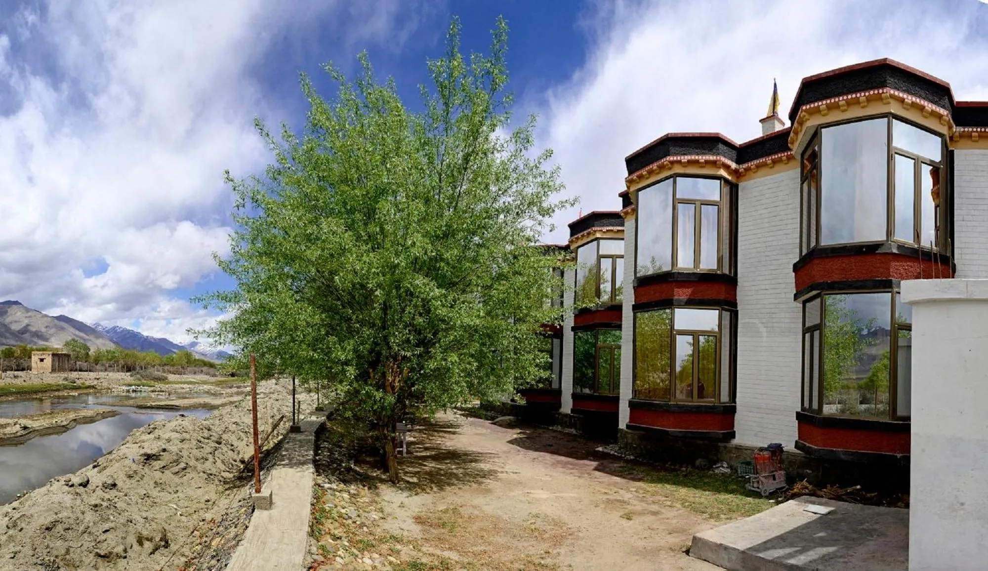 Property building in The Nature Residency - A Riverside Resort in Leh