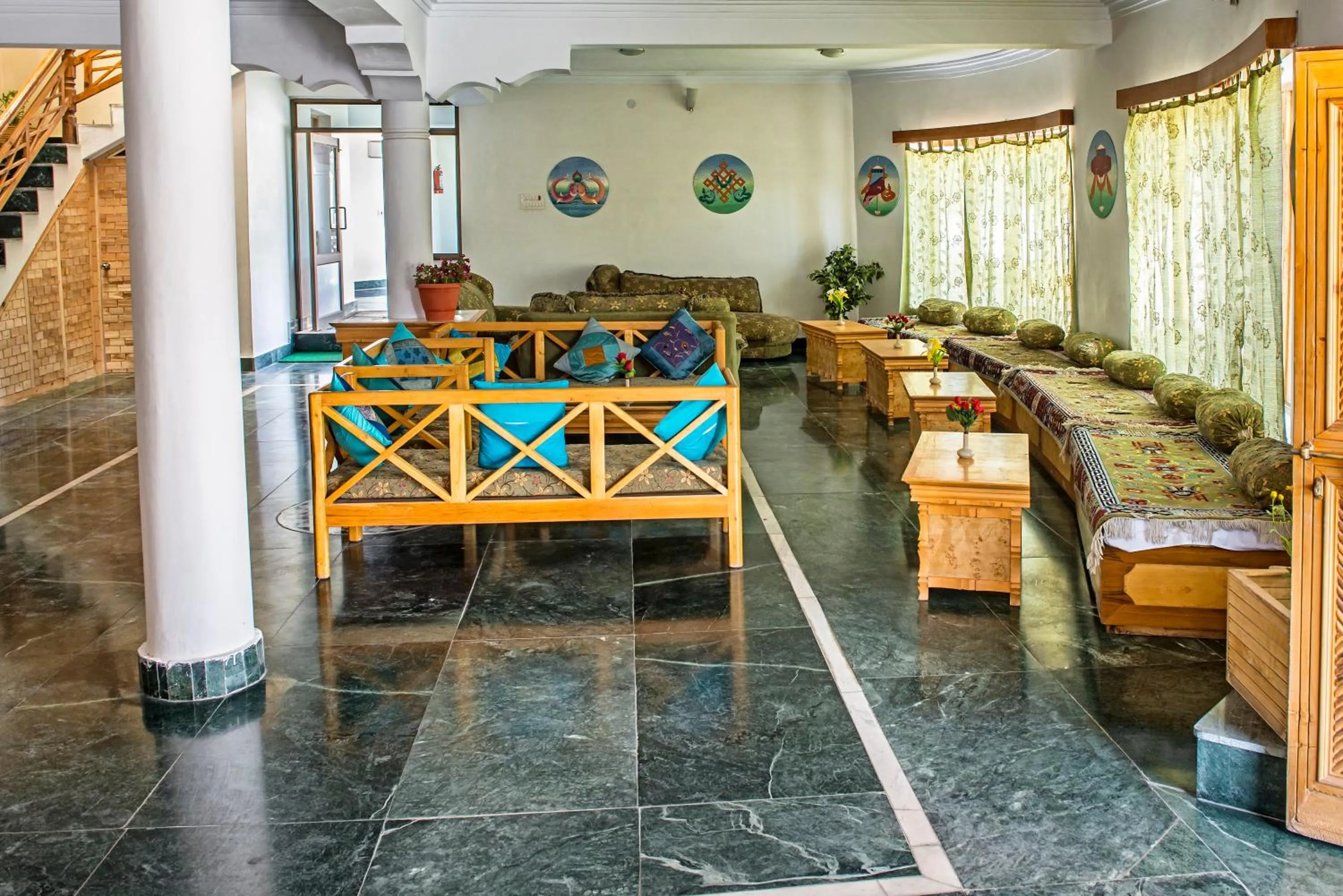 Lobby or reception in The Nature Residency - A Riverside Resort in Leh
