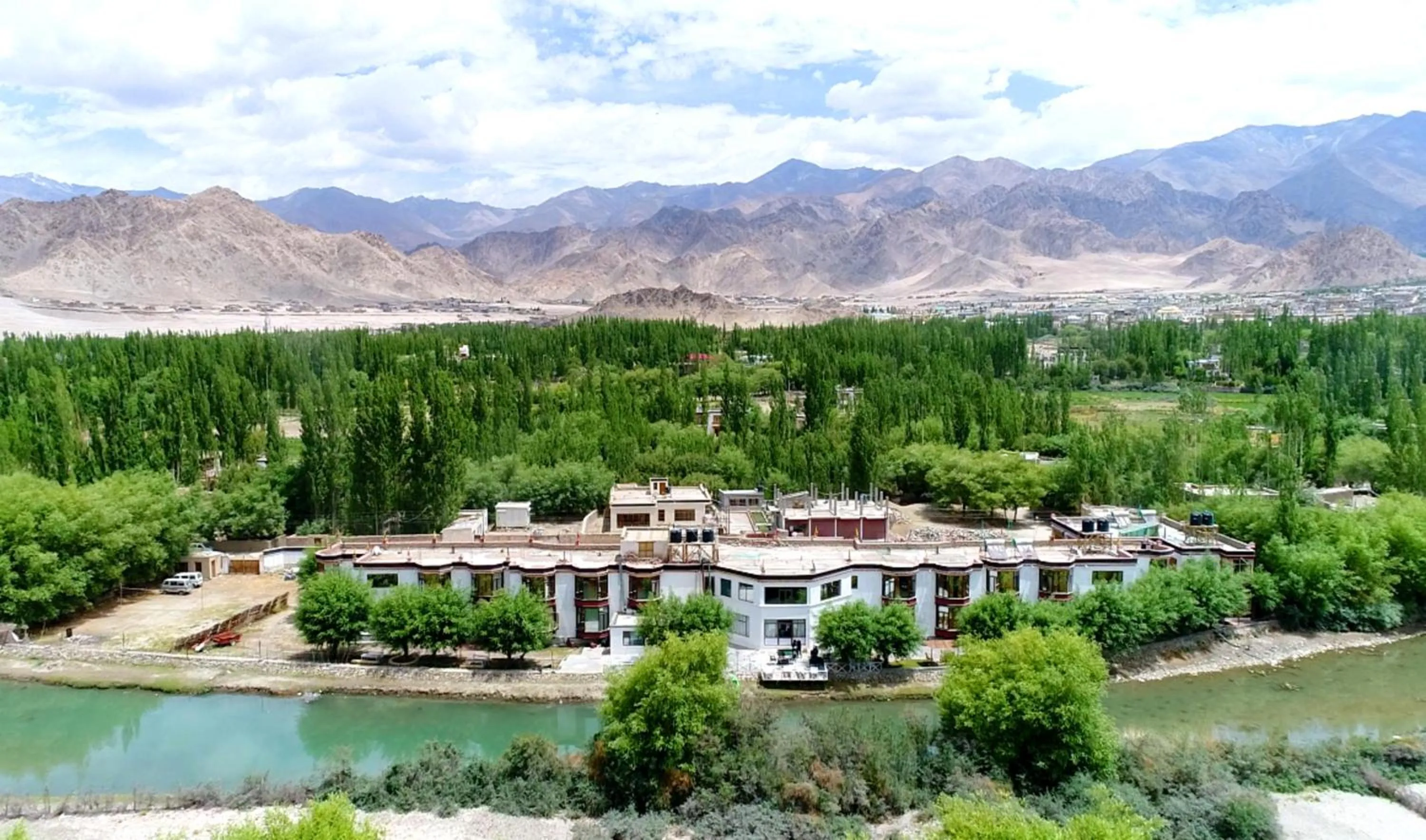 Property building in The Nature Residency - A Riverside Resort in Leh