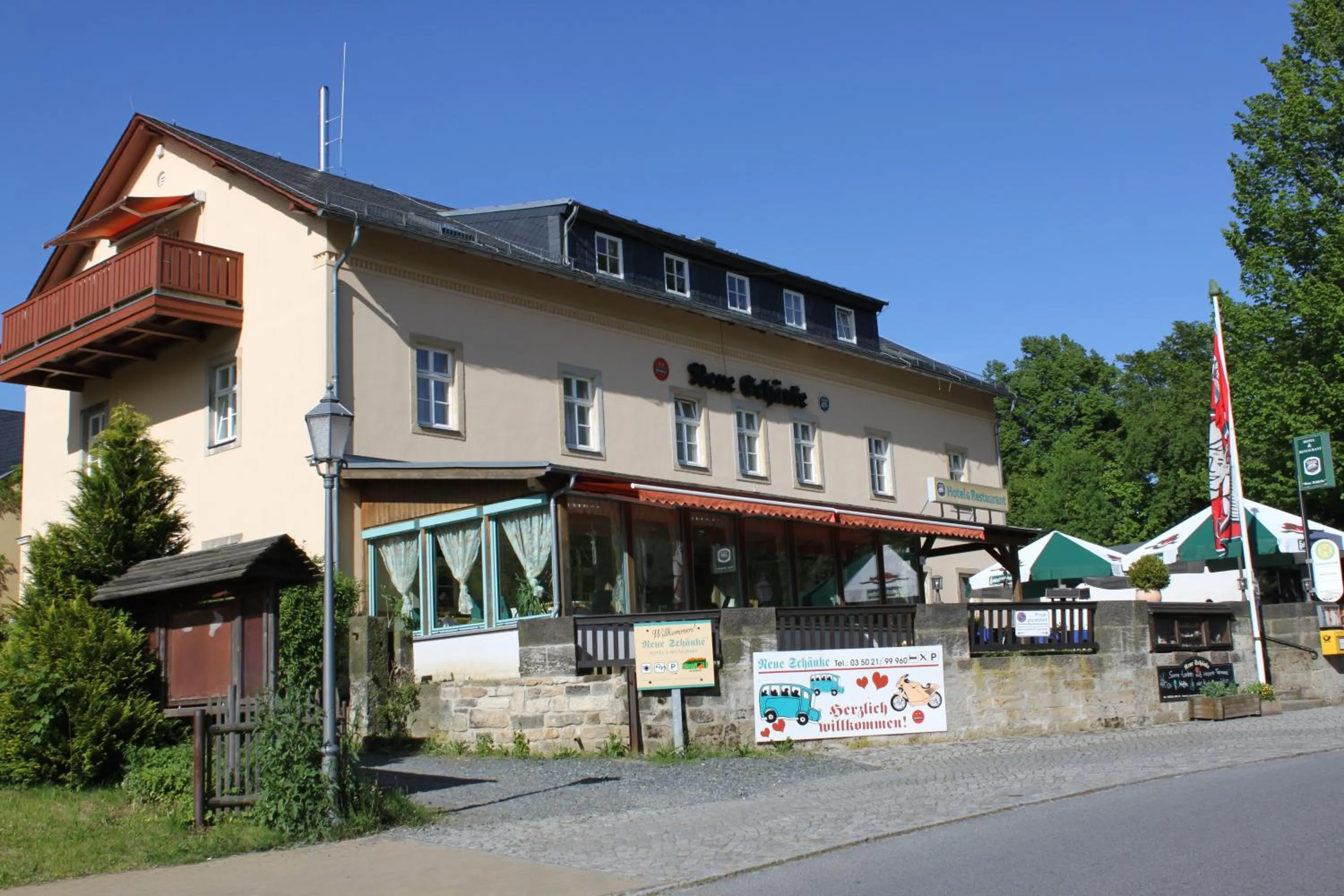 Facade/entrance in Landgasthof Neue Schänke