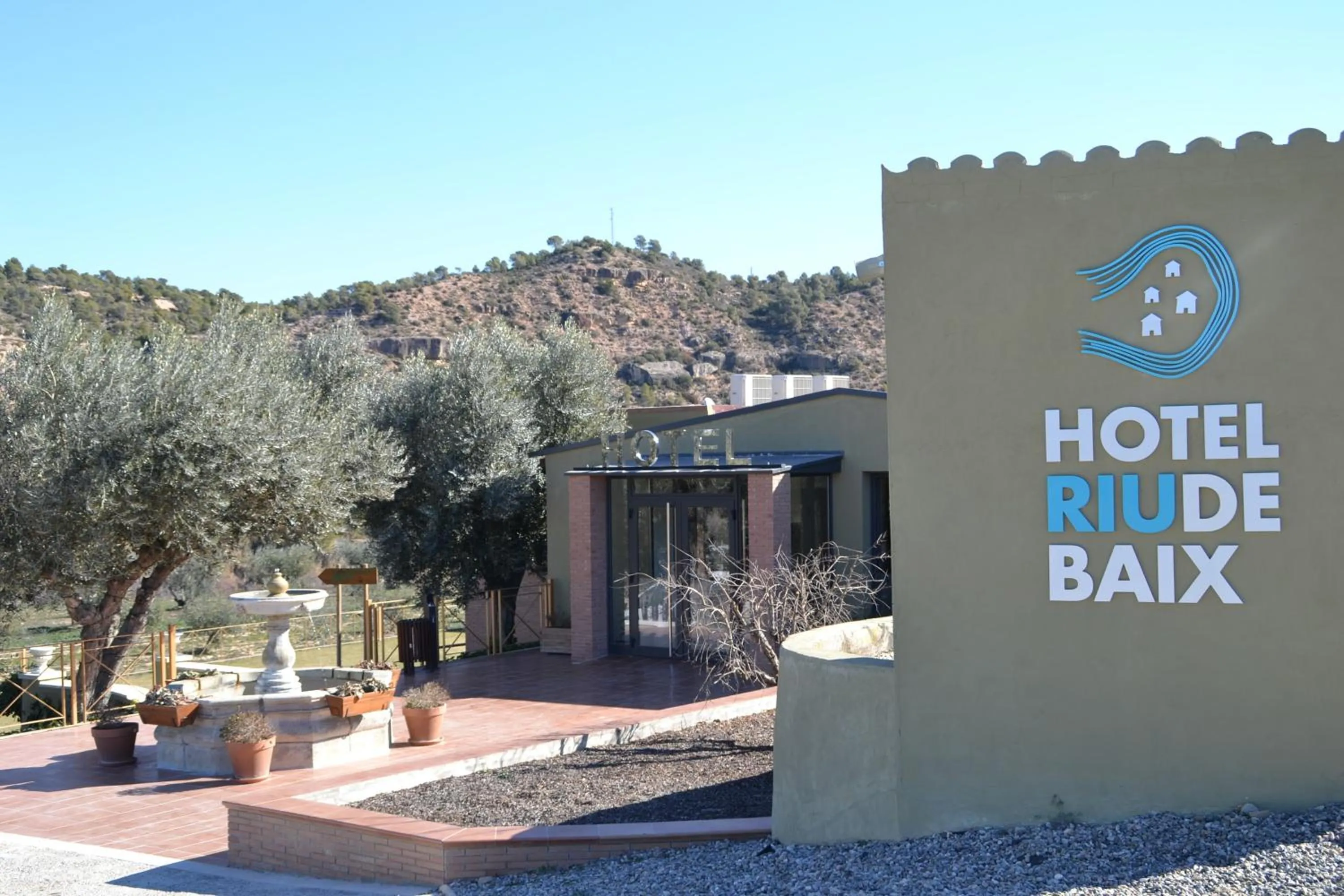 Facade/entrance in Hotel Vilar Riu de Baix