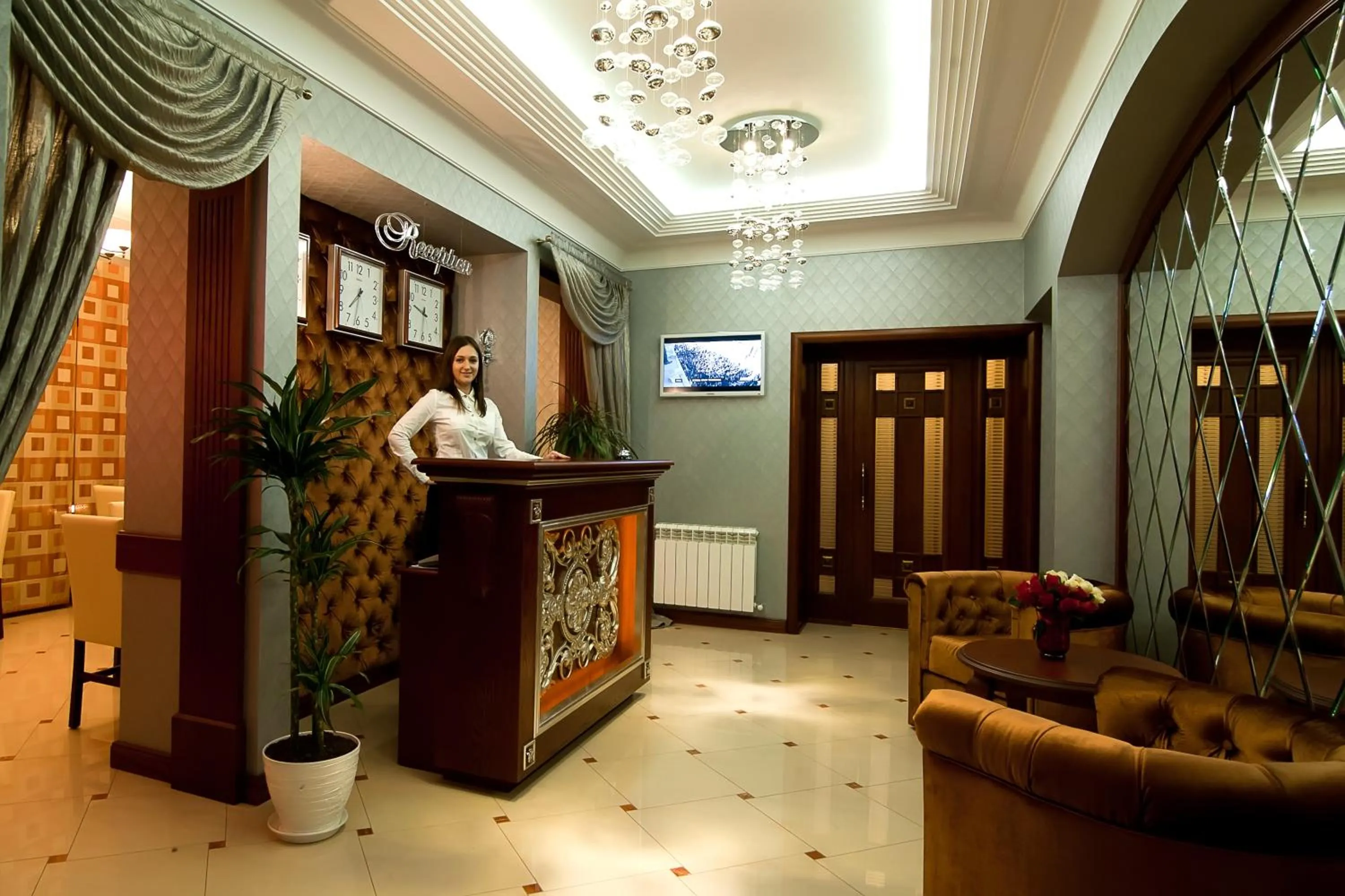 Staff in Villa Rossa Hotel