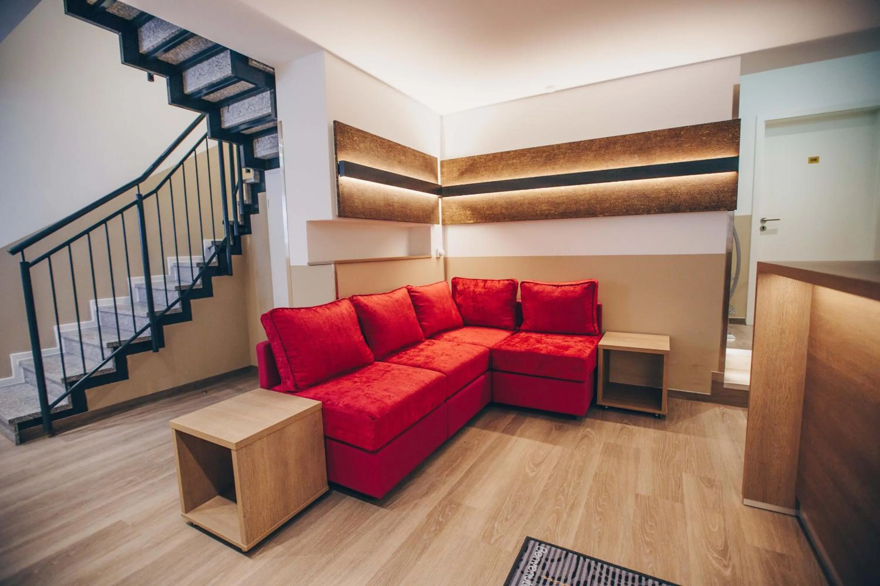 Property building in Hotel Luckys Inn