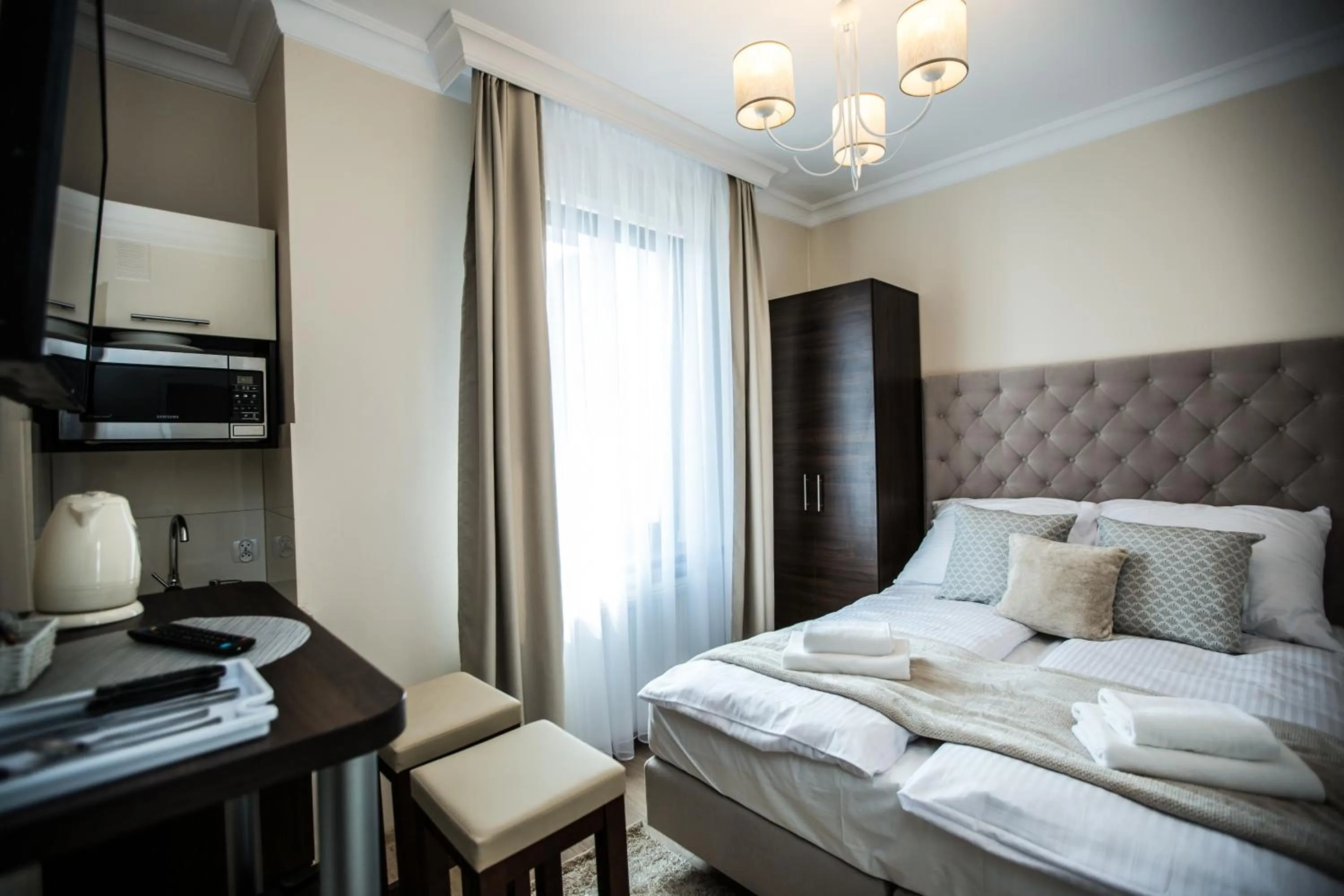 Bed in Villa Baltica