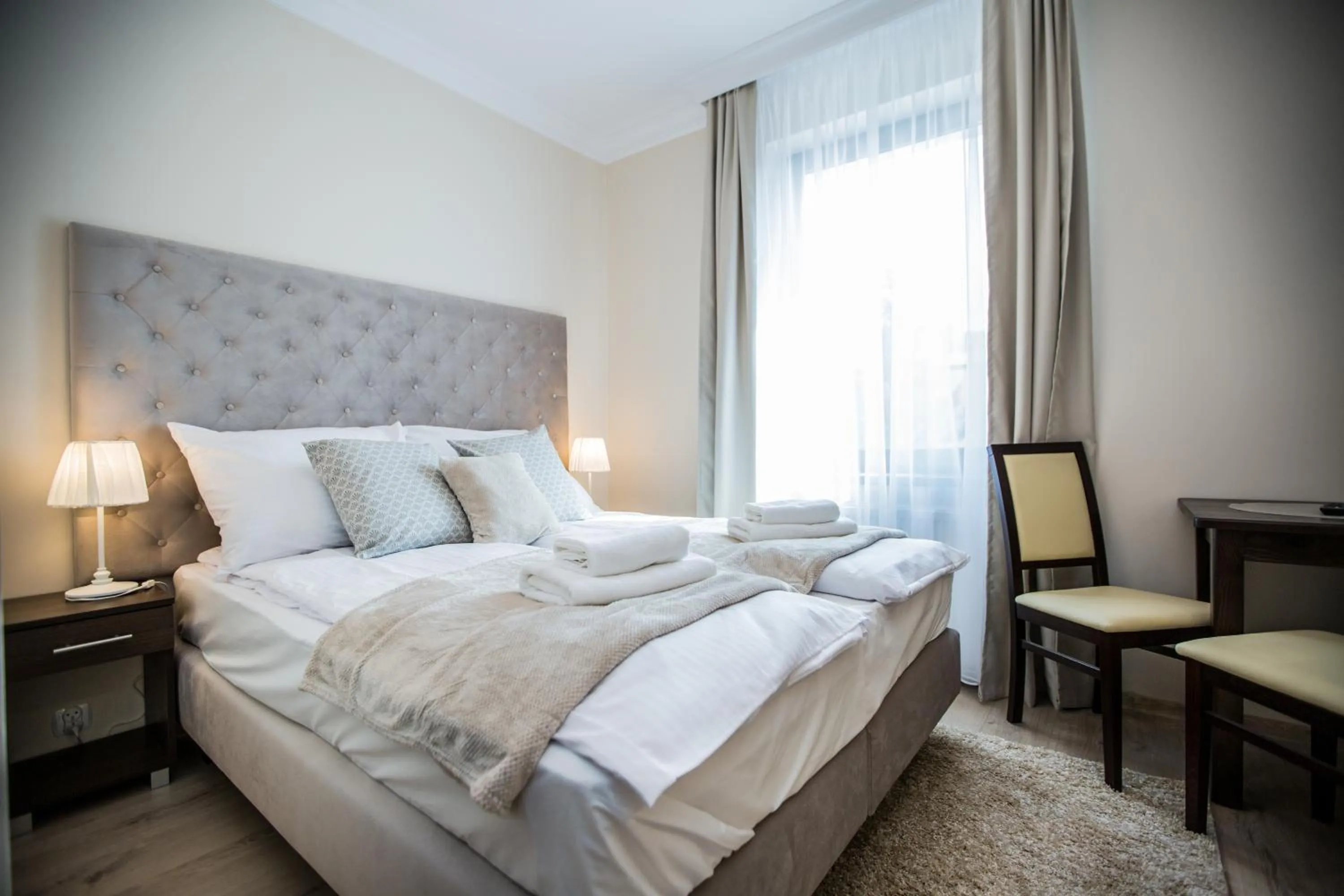 Bed in Villa Baltica