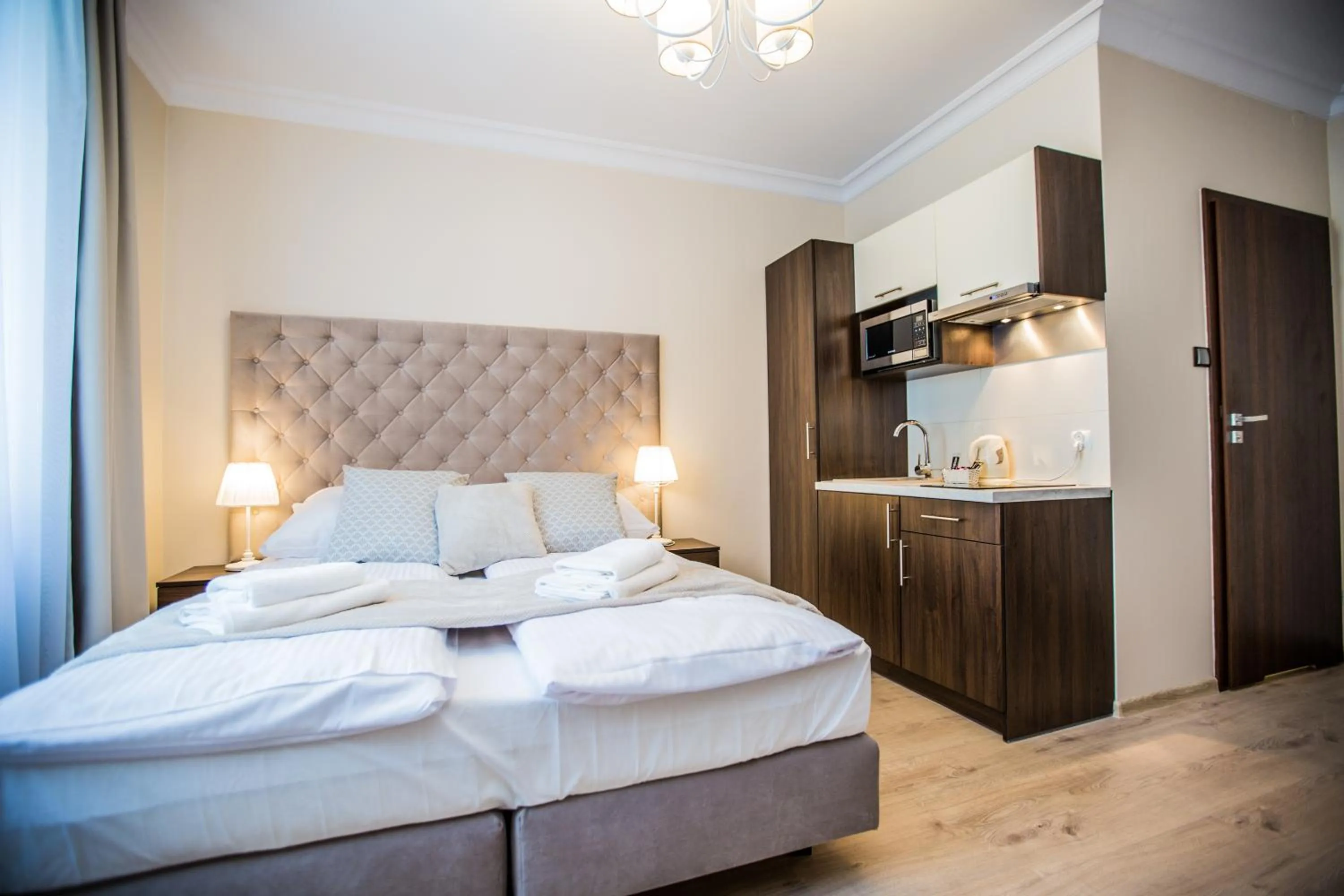 Bed in Villa Baltica