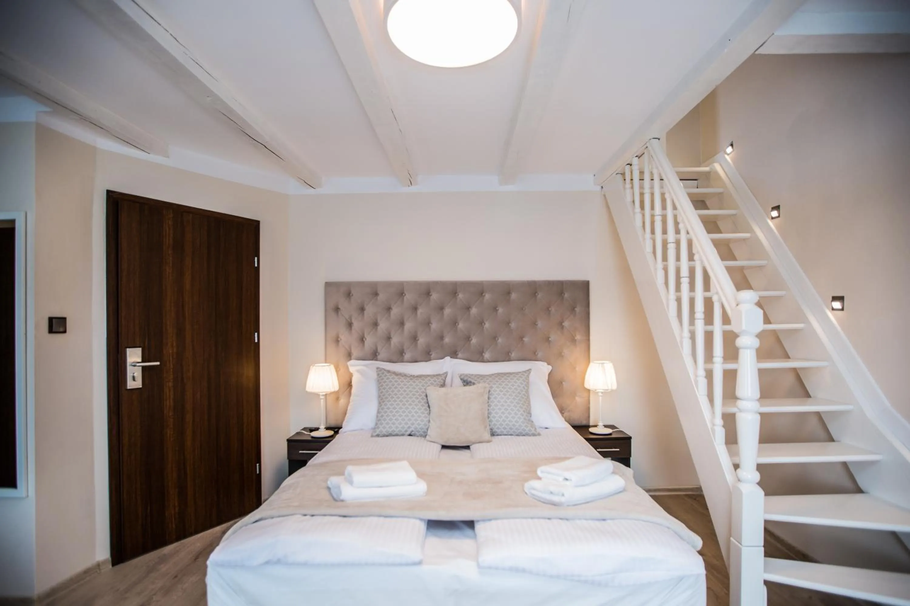 Bed in Villa Baltica